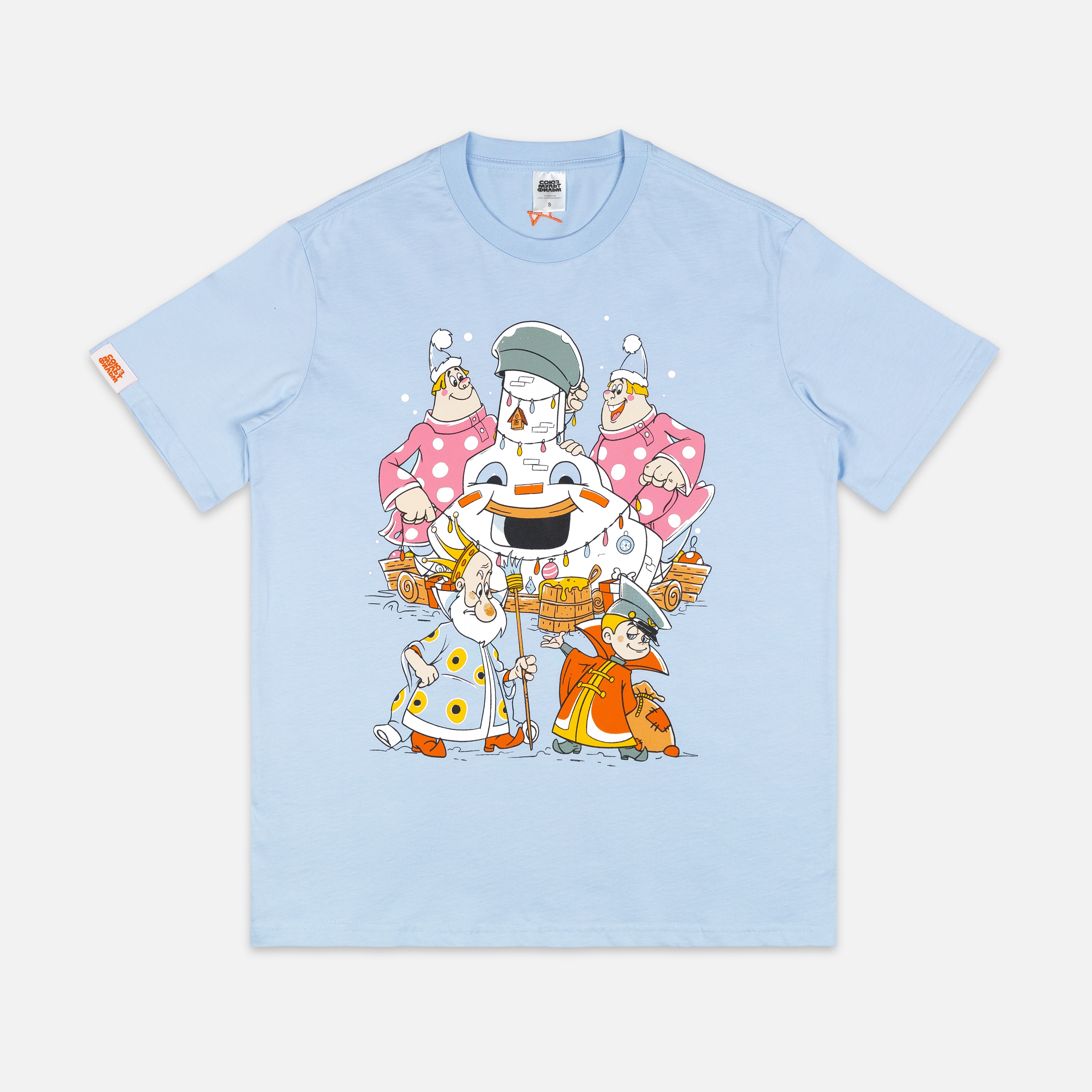 Футболка Вовка, Голубой
Футболка Вовка, Голубой