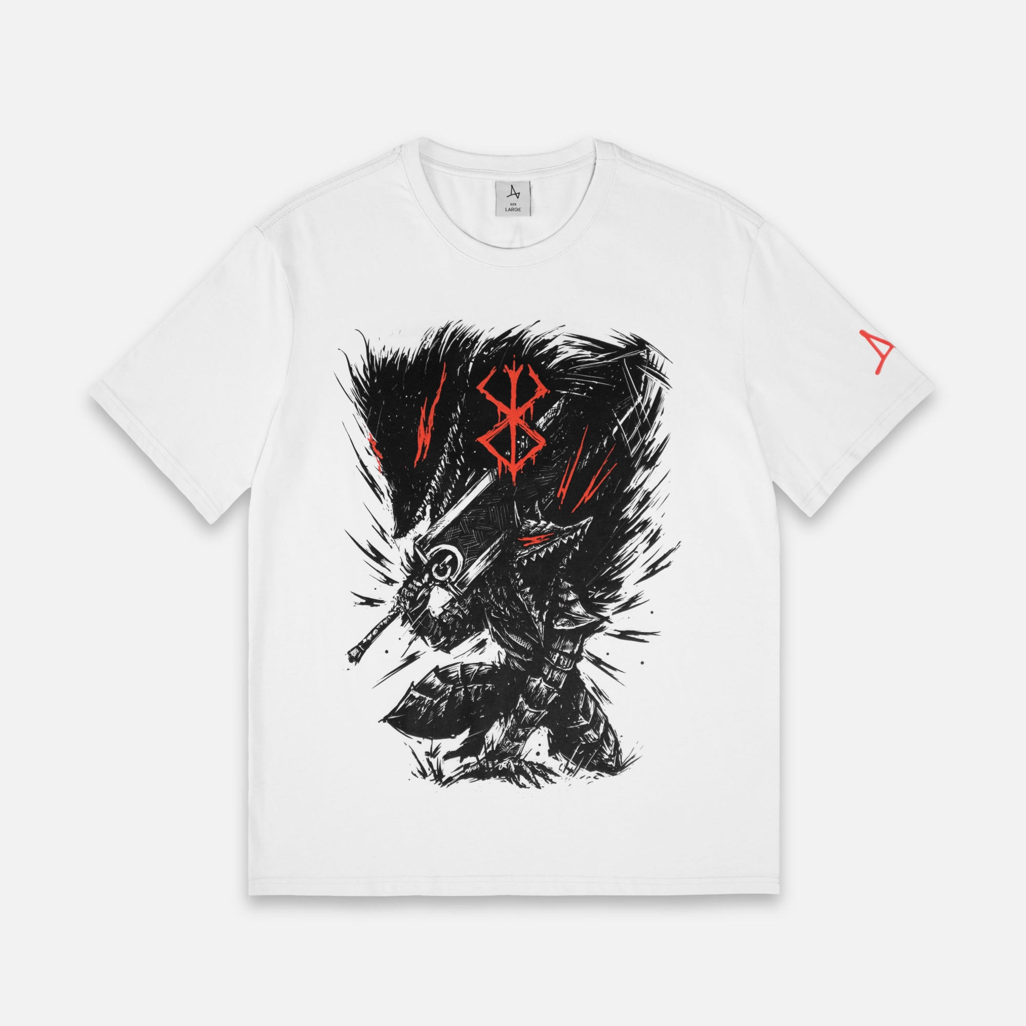 Футболка Oversize Berserk (tshirtm267) — Indiwd