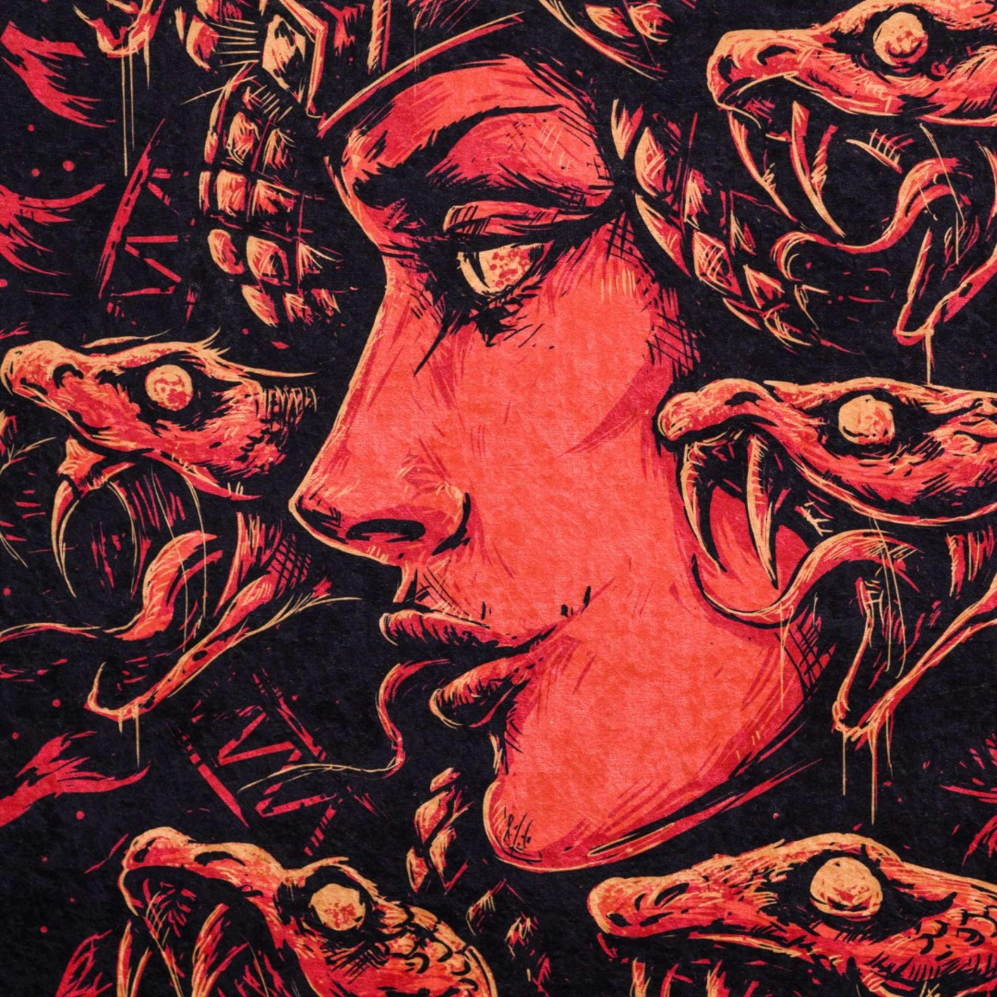 Ковёр Медуза