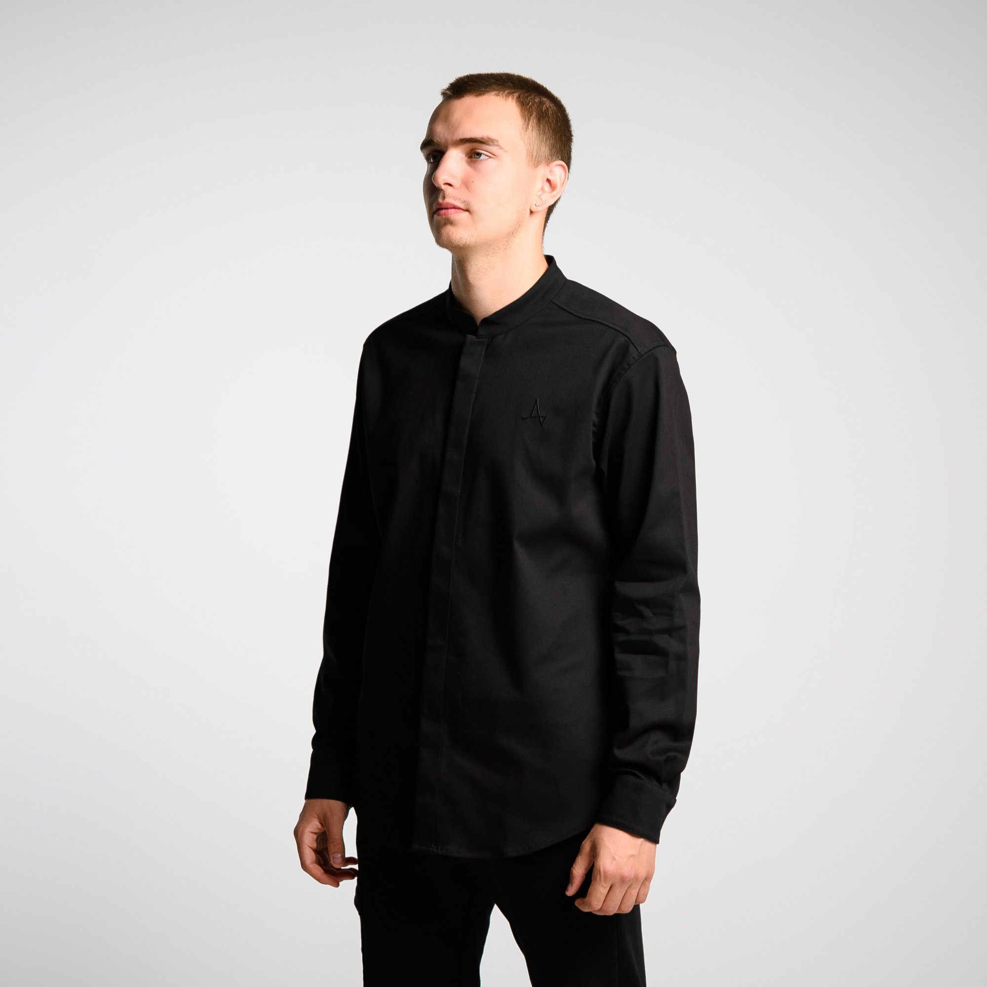 Рубашка без воротника