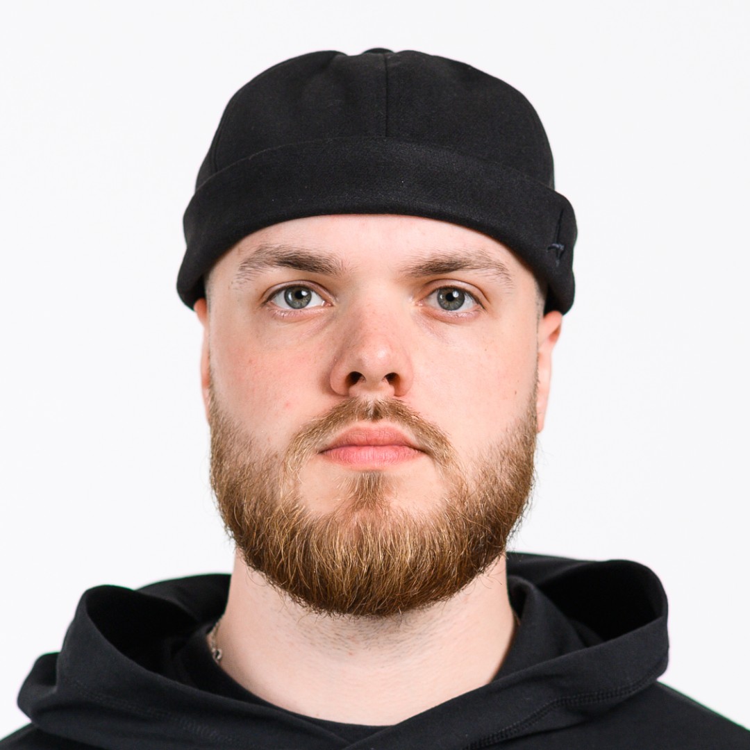 

Бейсболка докер Simple, Черный