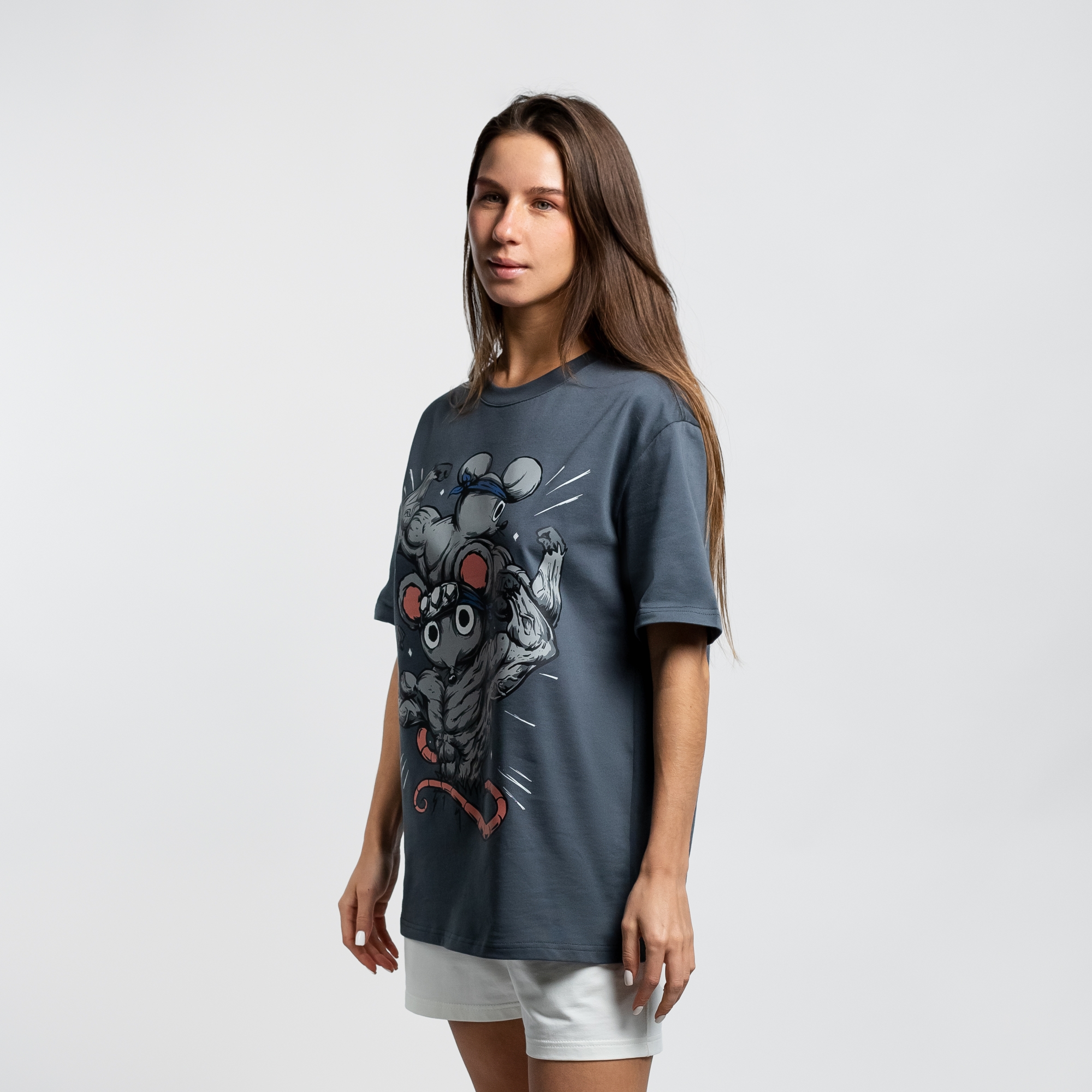 Футболка Мыши с мышцами (tshirtm288) — Indiwd