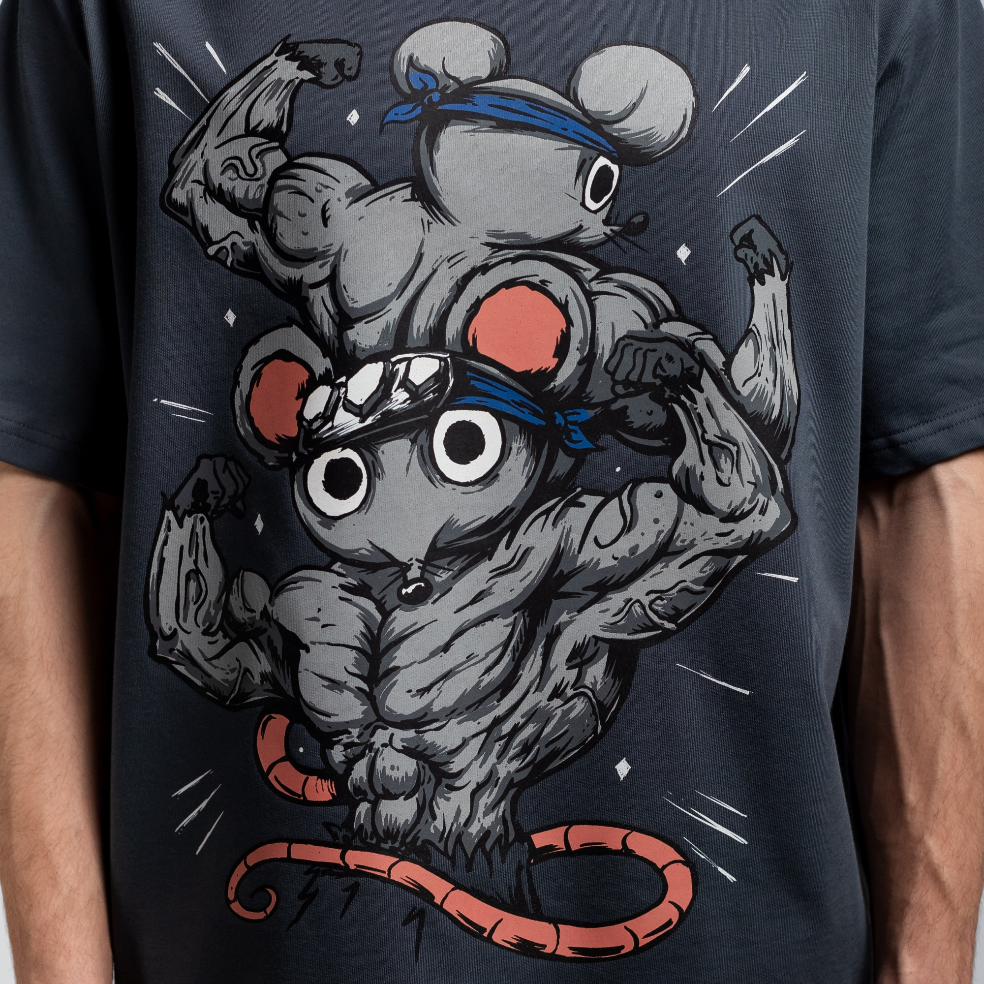 Футболка Мыши с мышцами