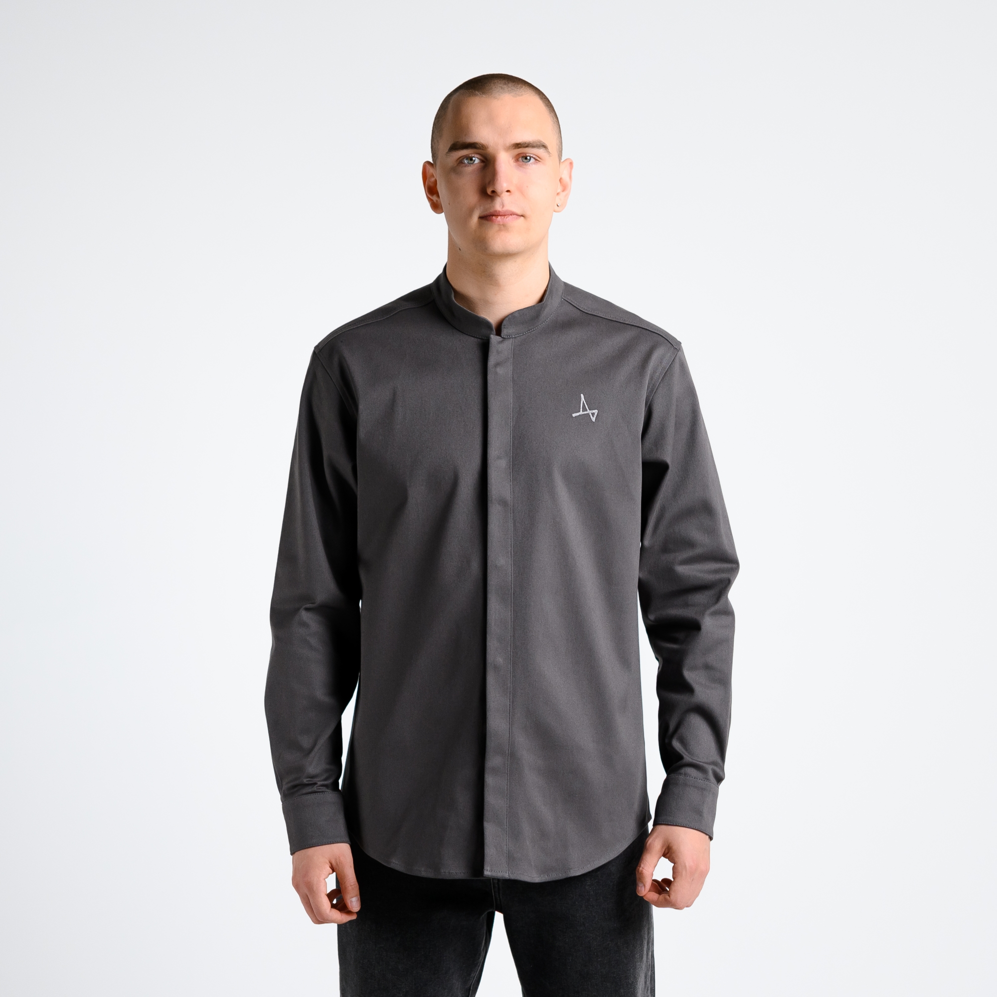 Рубашка без воротника