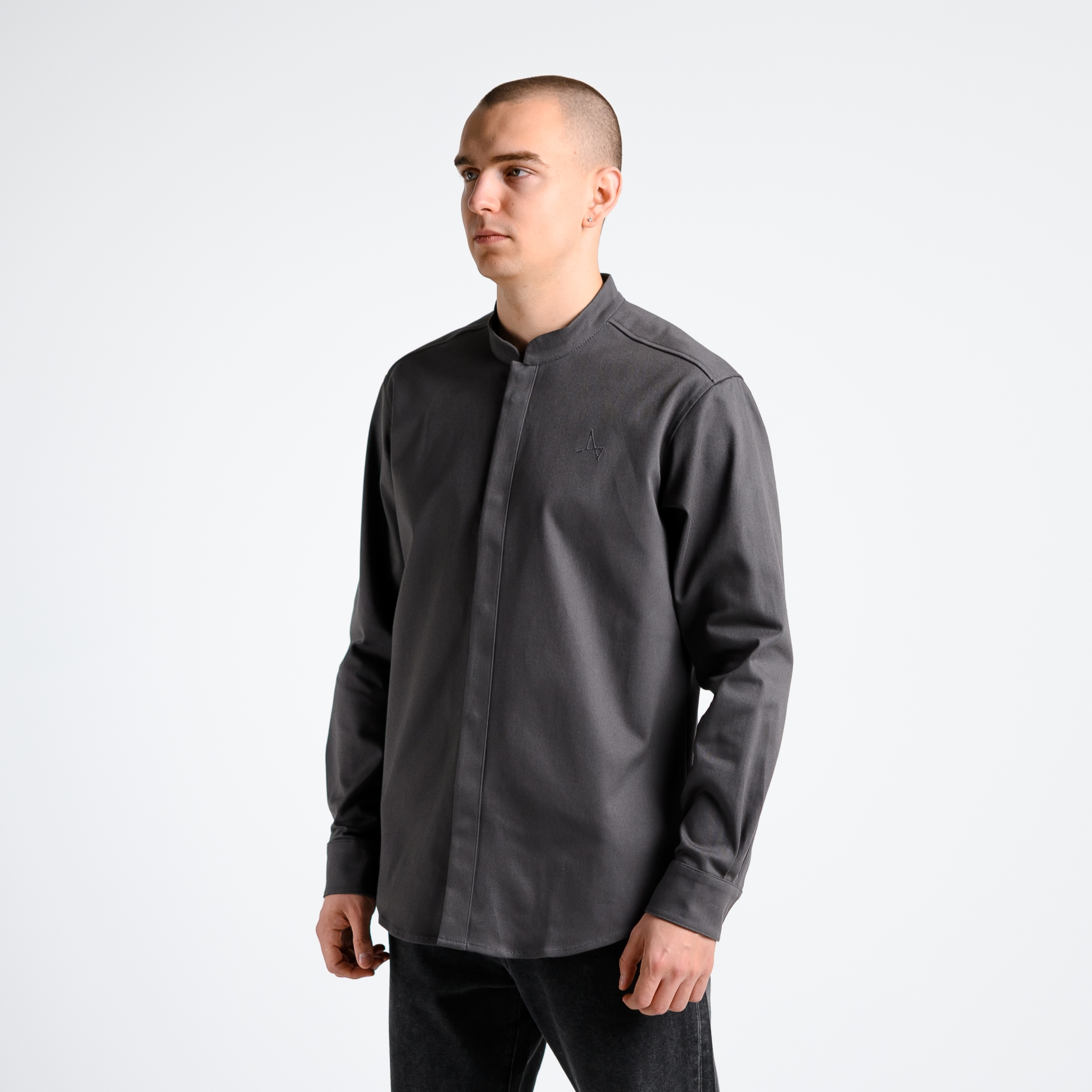 Рубашка без воротника