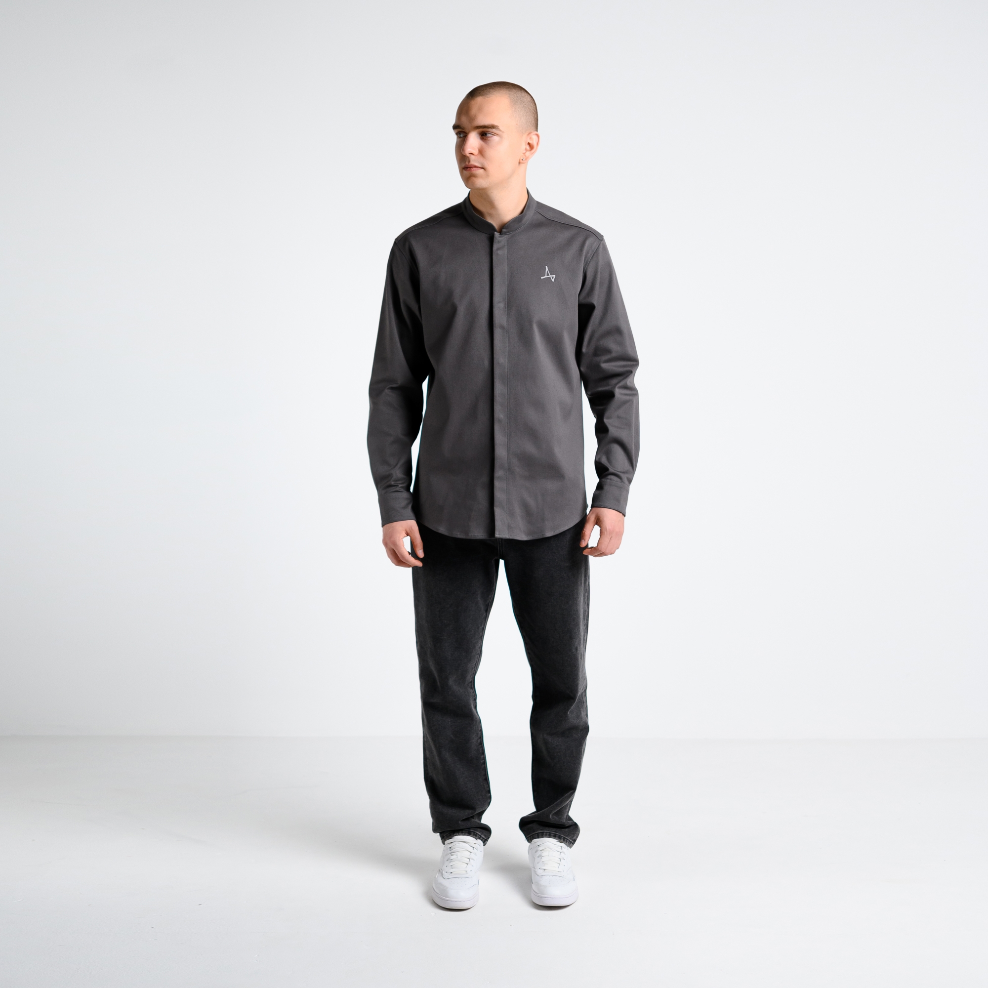 Рубашка без воротника