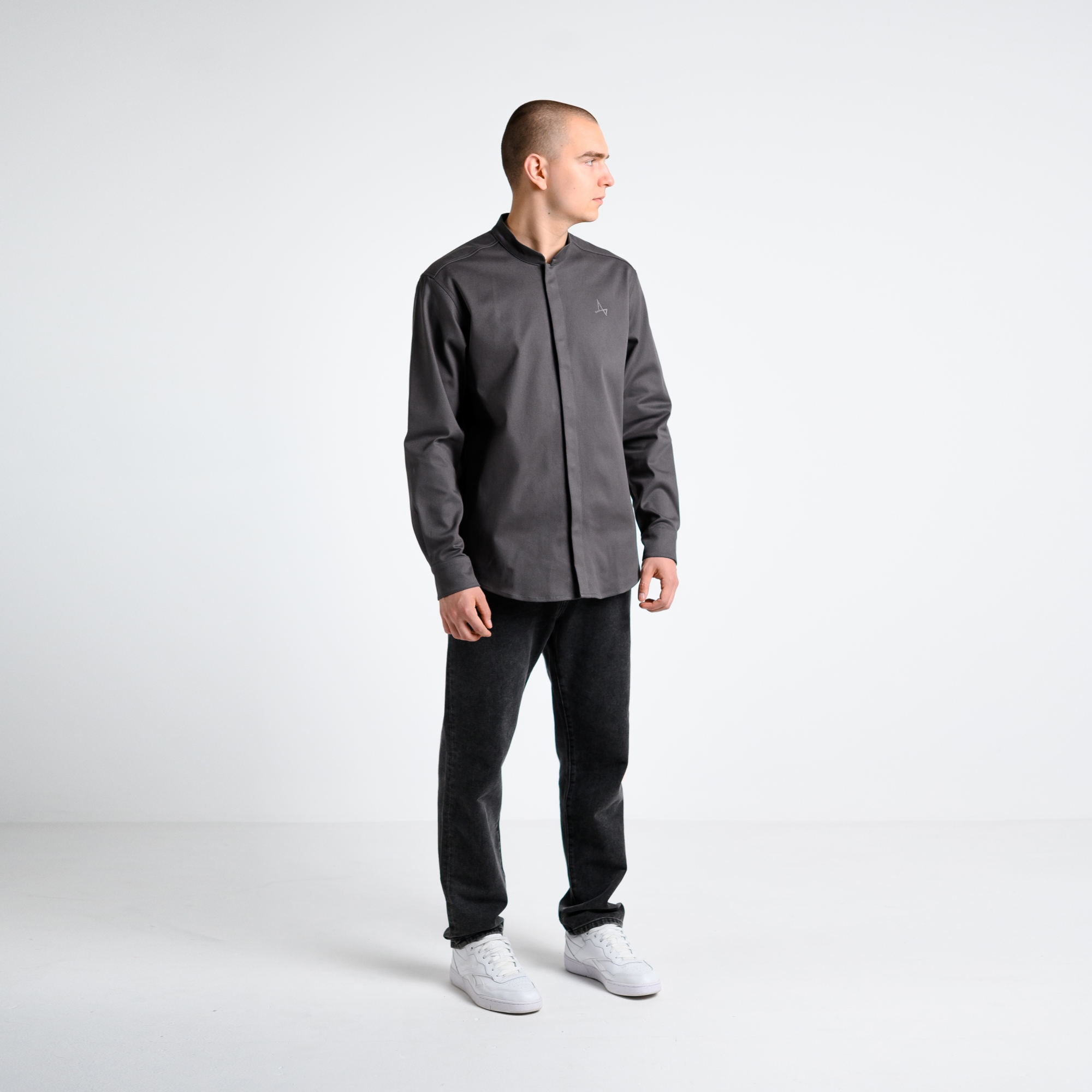 Рубашка без воротника