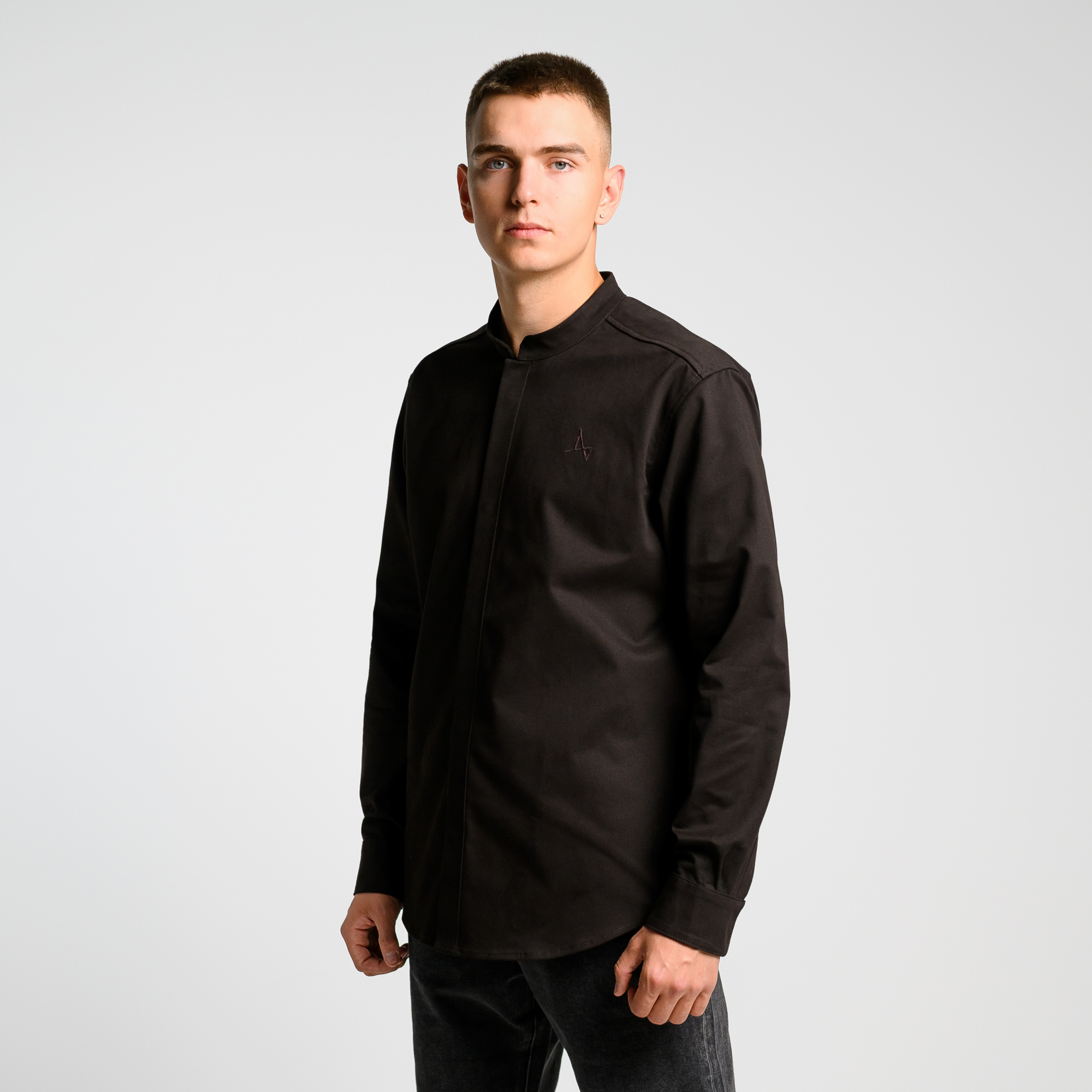 Рубашка без воротника