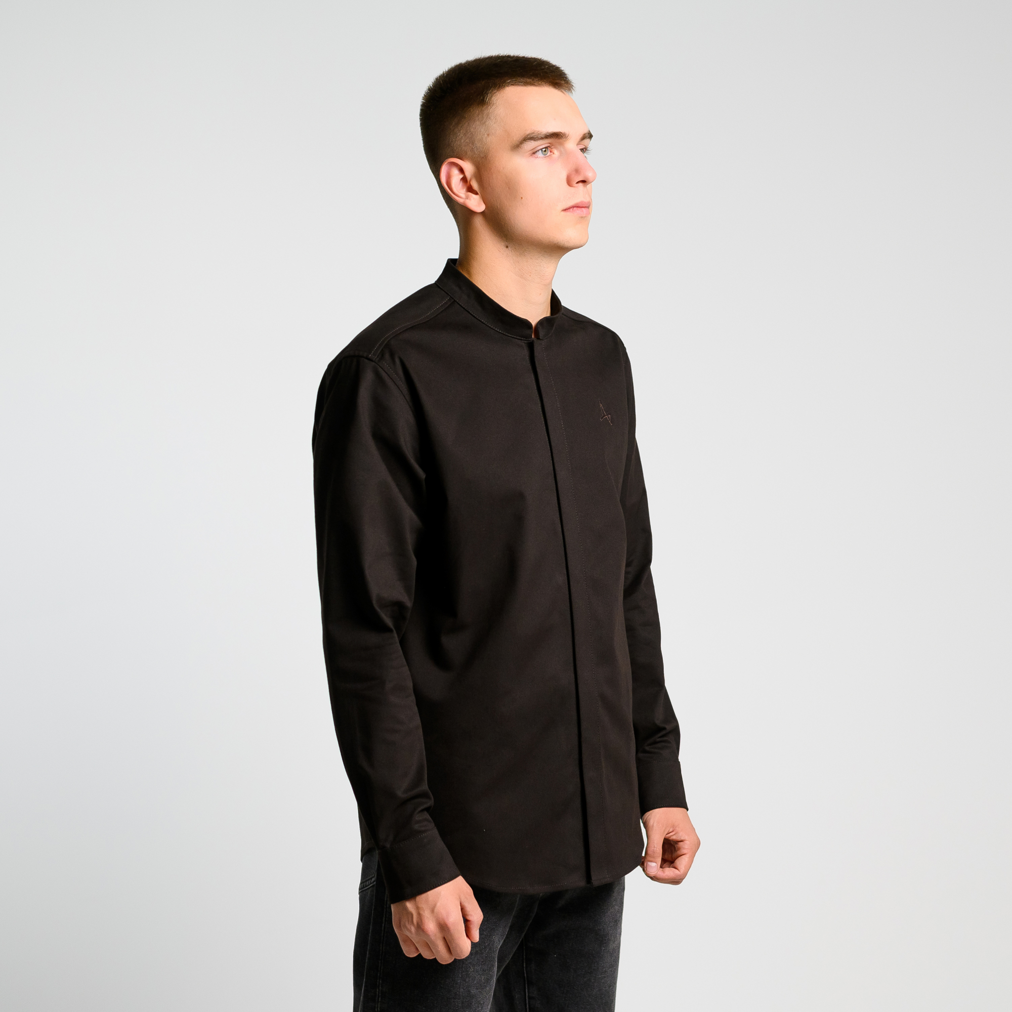 Рубашка без воротника