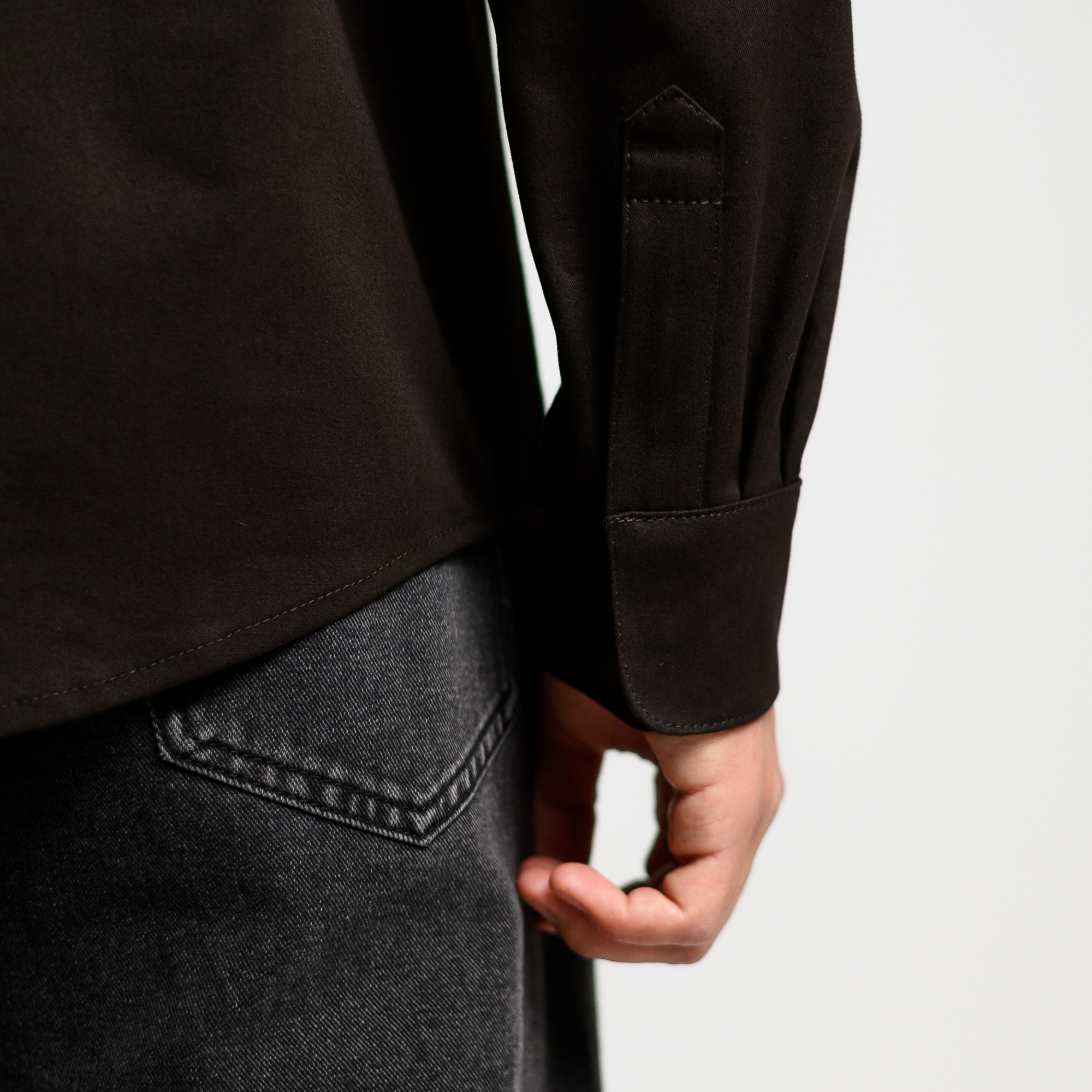 Рубашка без воротника