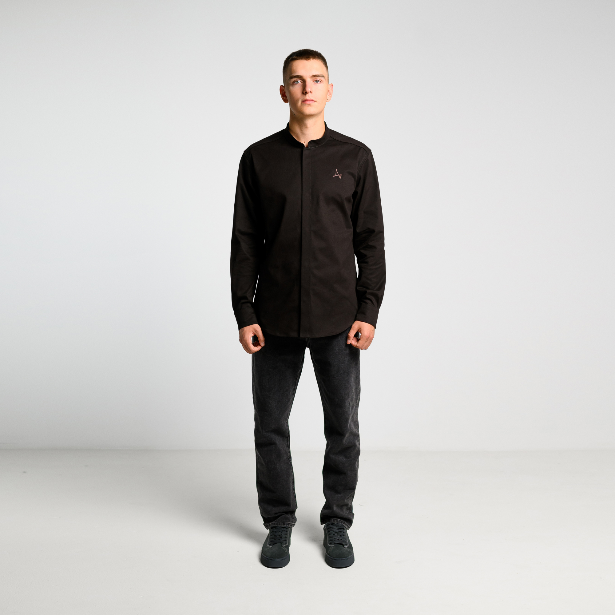 Рубашка без воротника