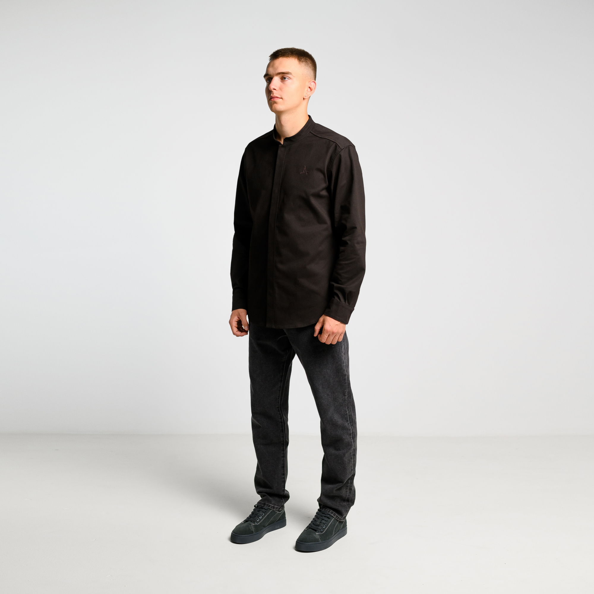 Рубашка без воротника