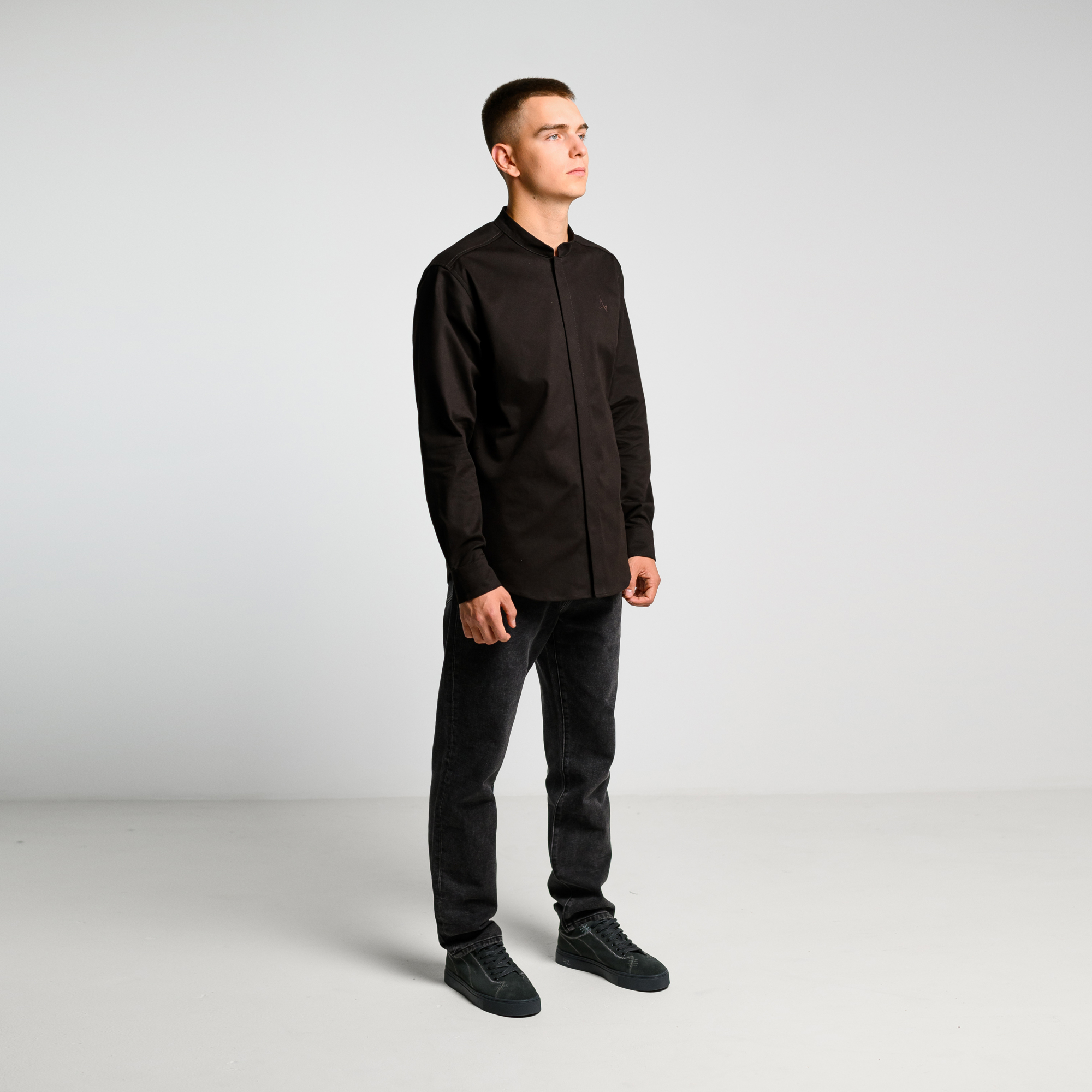 Рубашка без воротника