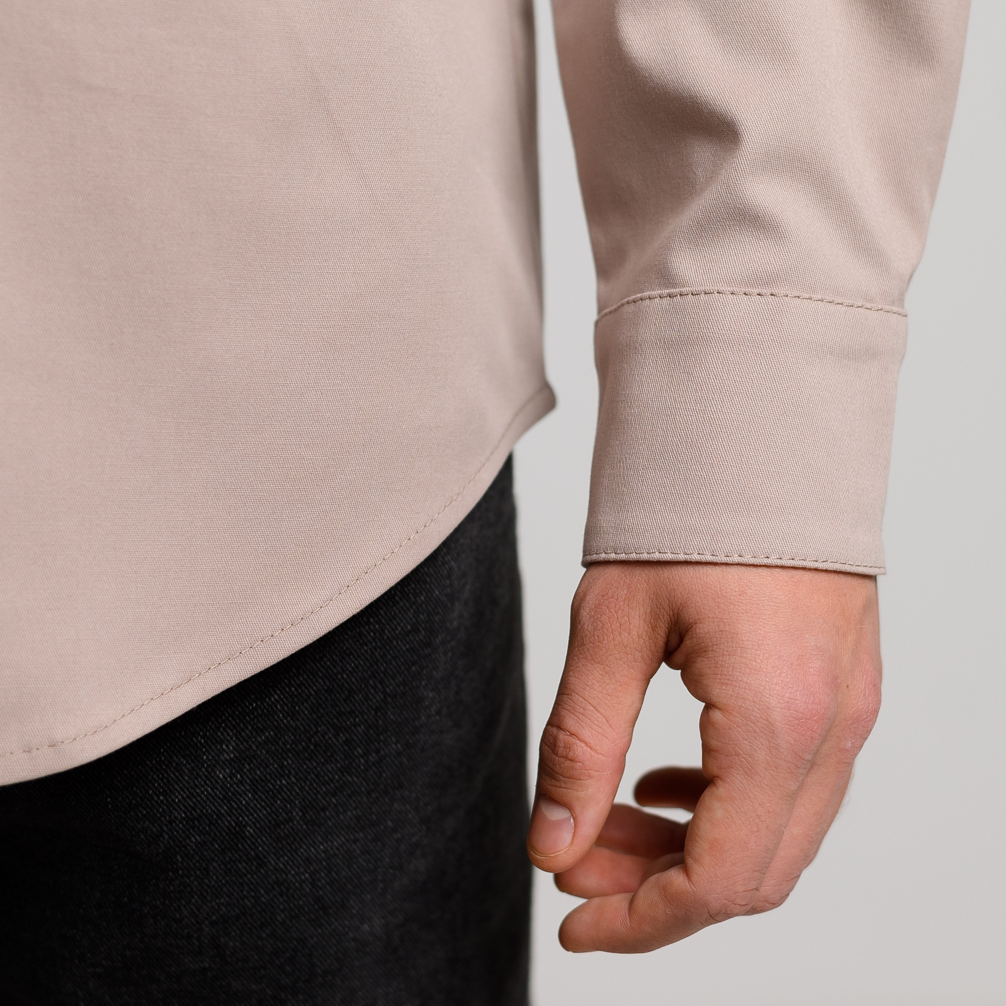 Рубашка без воротника