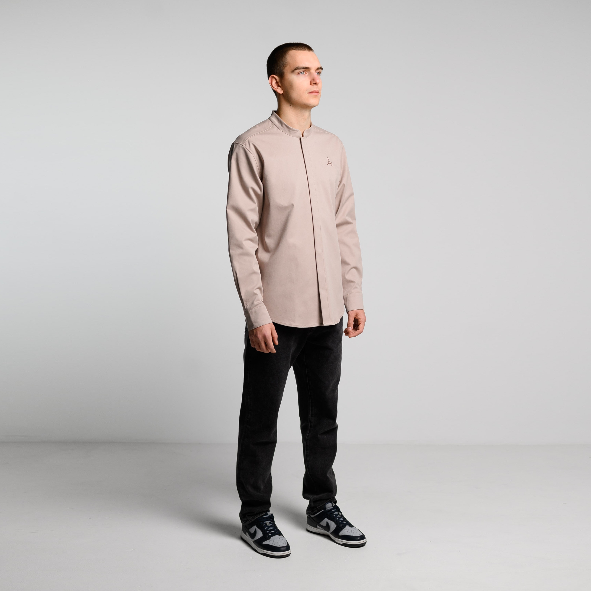 Рубашка без воротника