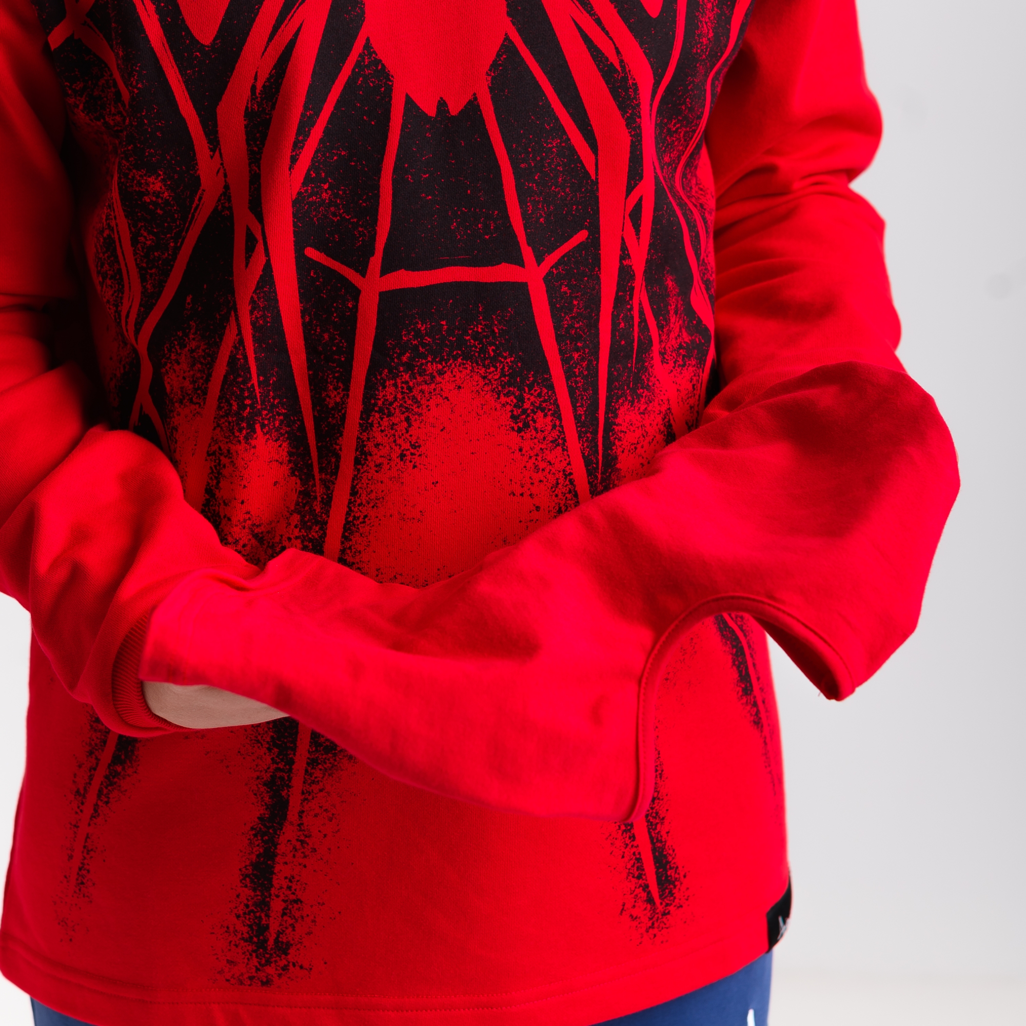 Лонгслив Паук-Сапиенс с балаклавой