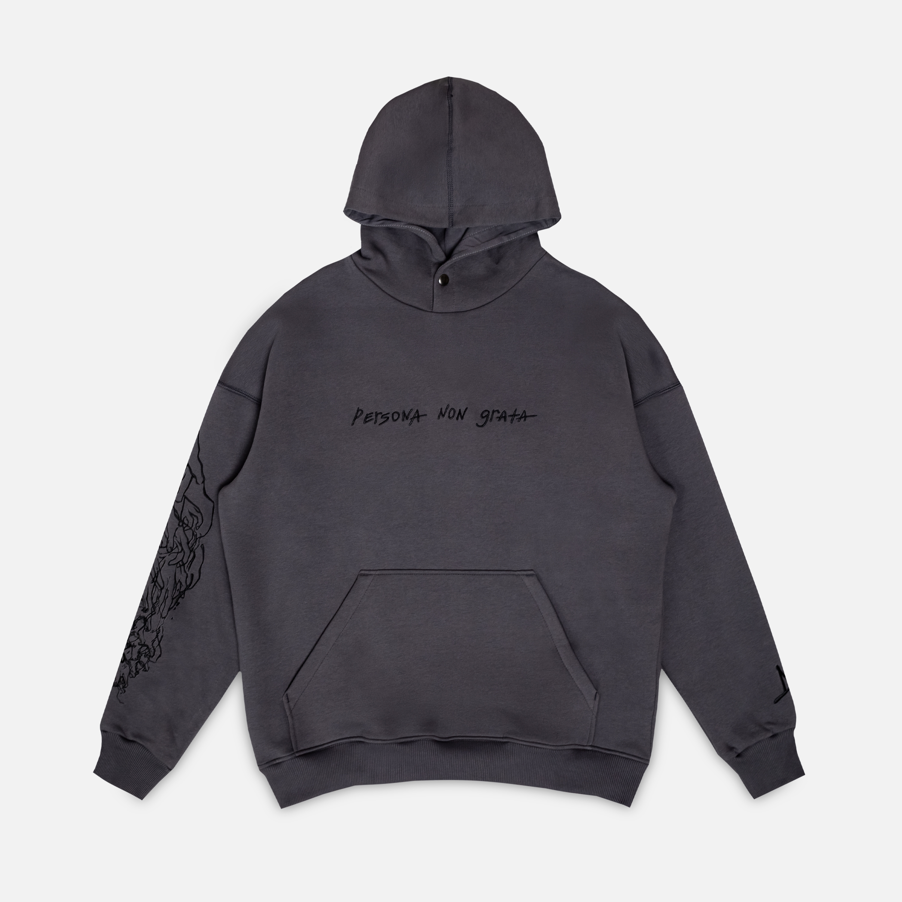 

Худи Чертова дюжина, Темно-серый