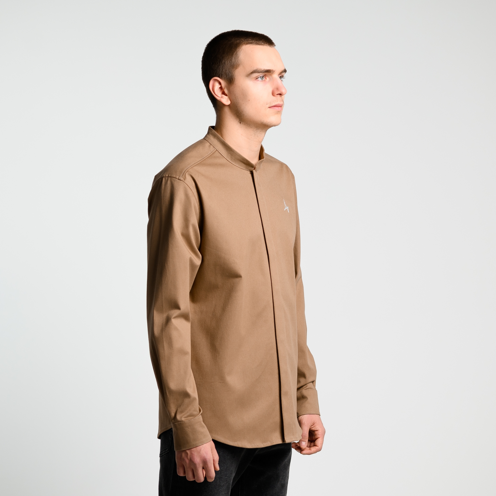 Рубашка без воротника (Shirt23) — Indiwd