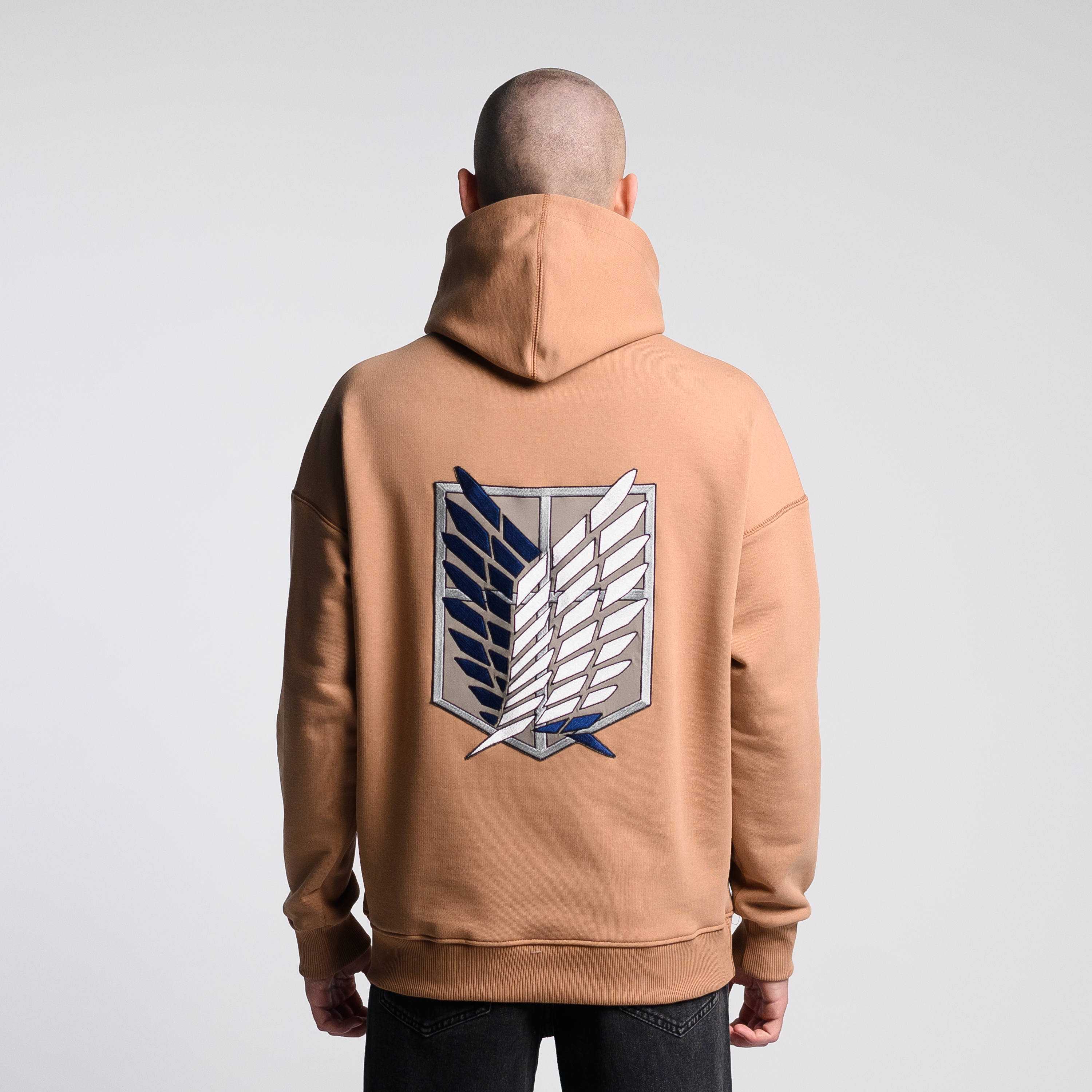 

Худи Attack on Titan, Коричневый
