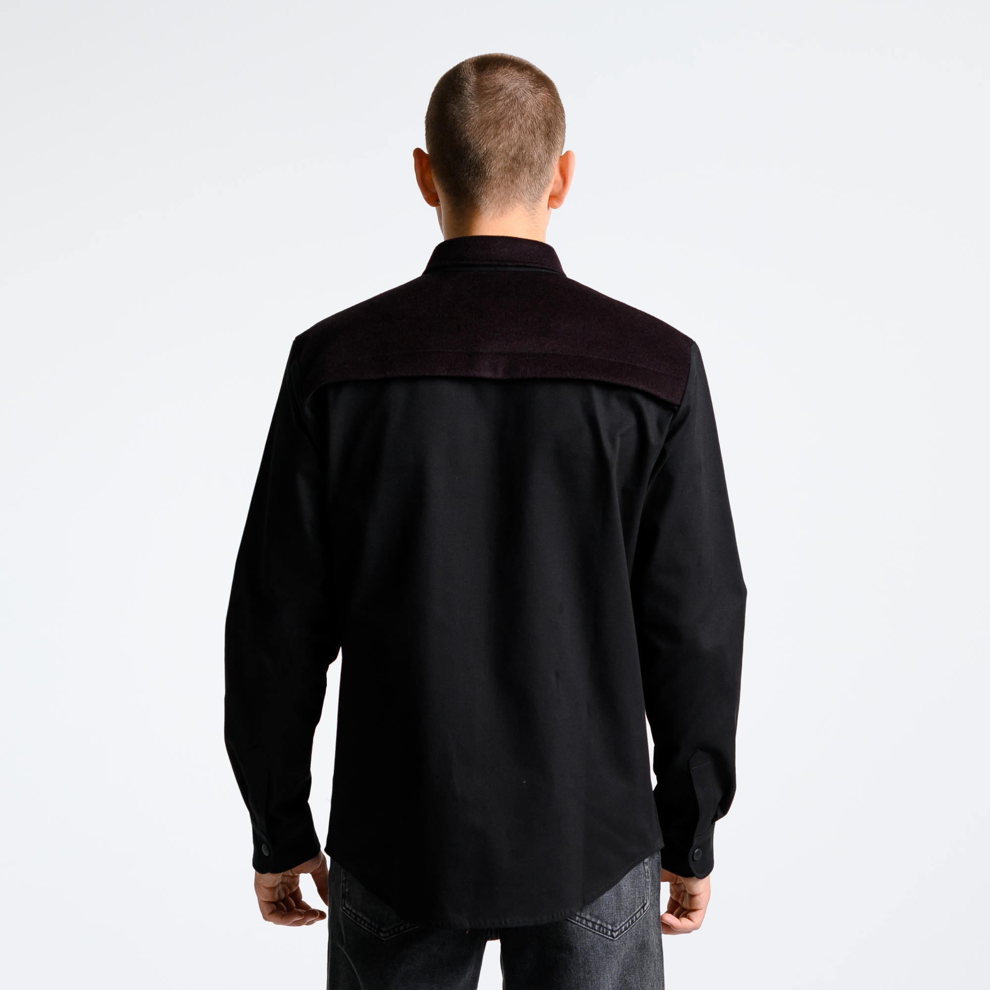 Рубашка комбинированная