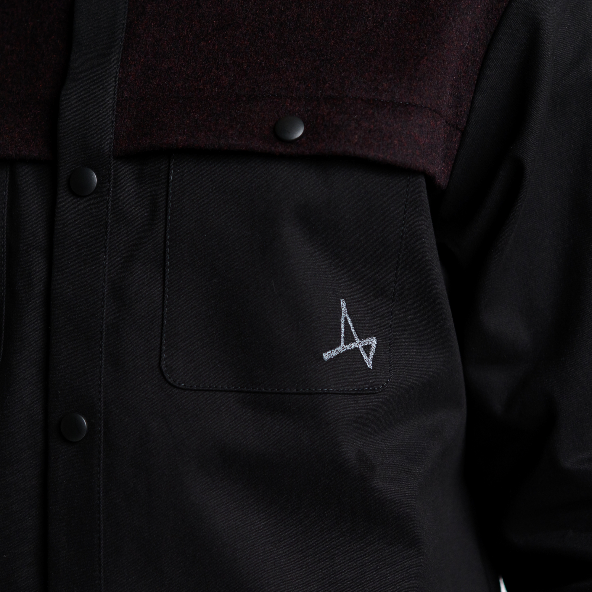 Рубашка комбинированная