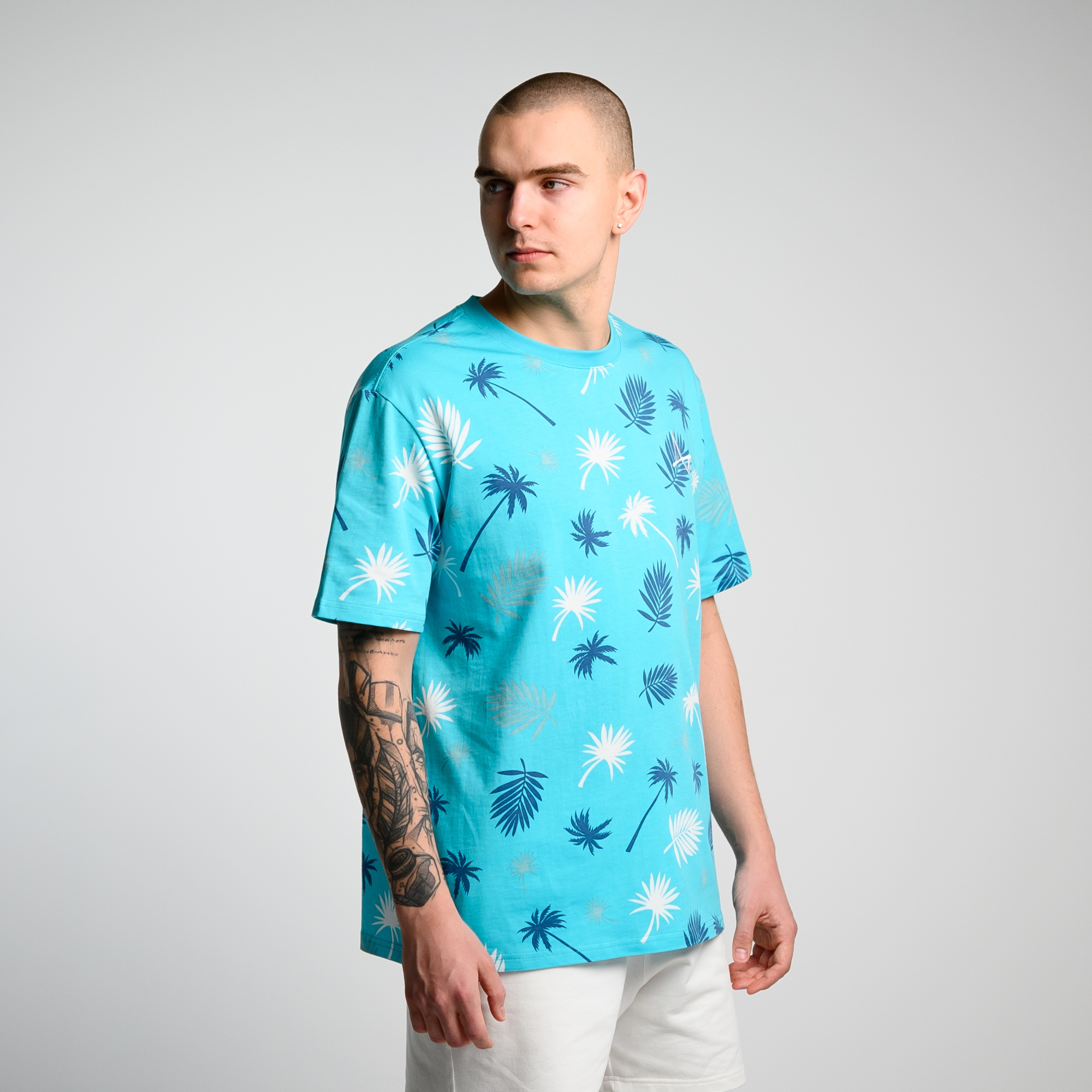 Футболка с пальмами (tshirtm353) — Indiwd