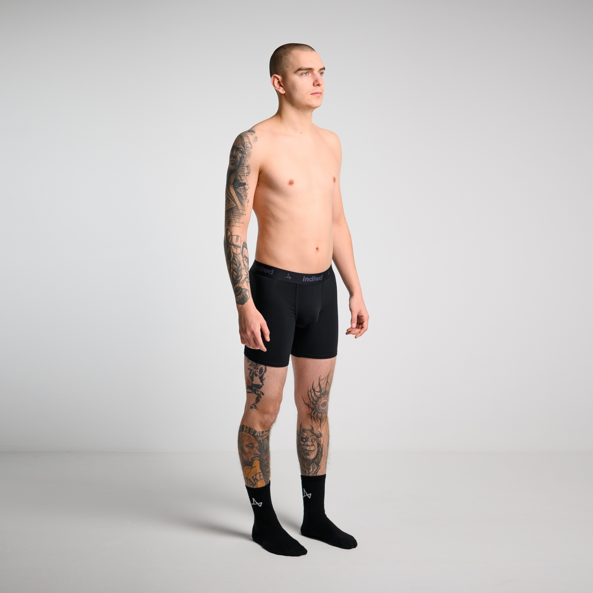 Комплект удлиненных боксеров Simple (Boxers04) — Indiwd