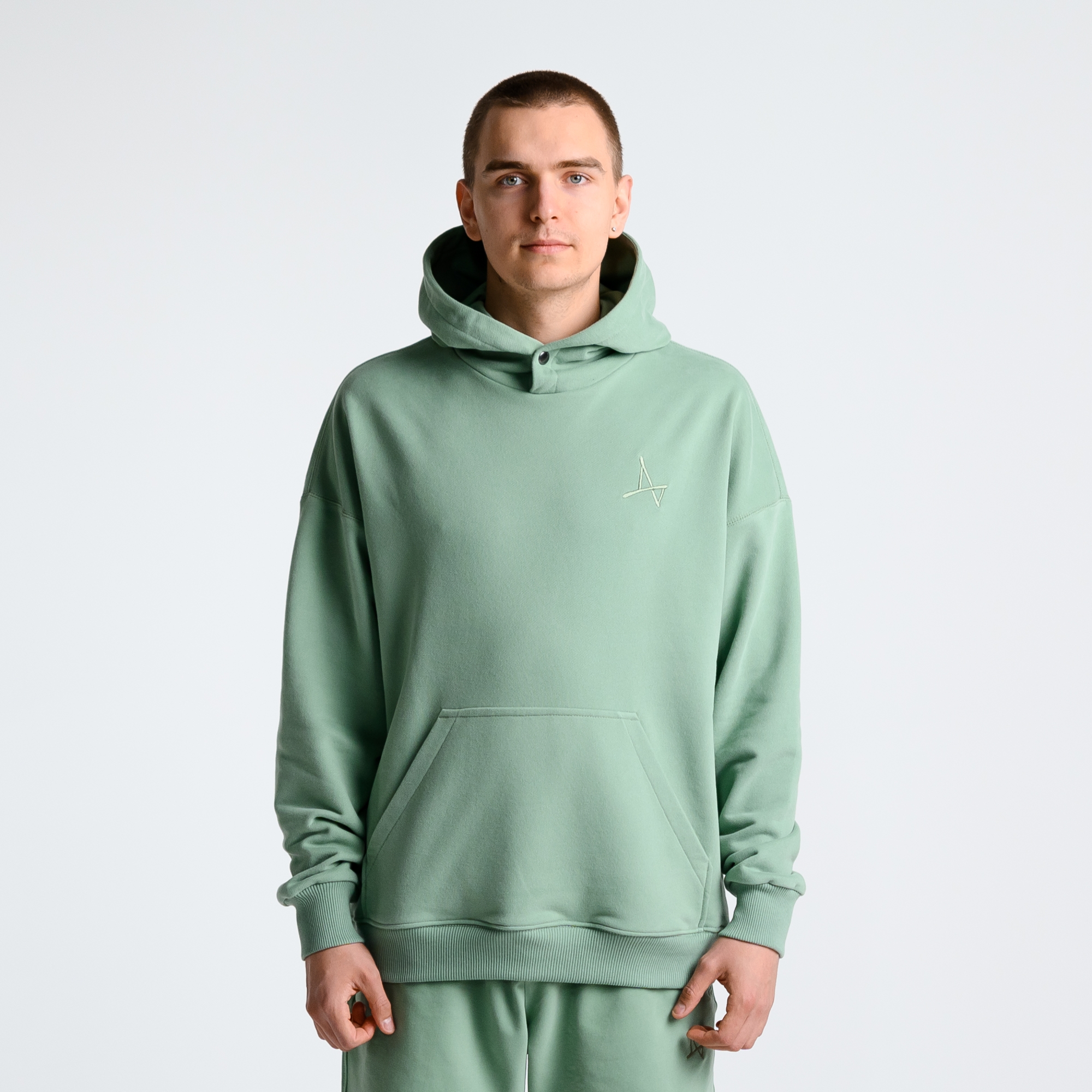 Hoodie Simple Velur