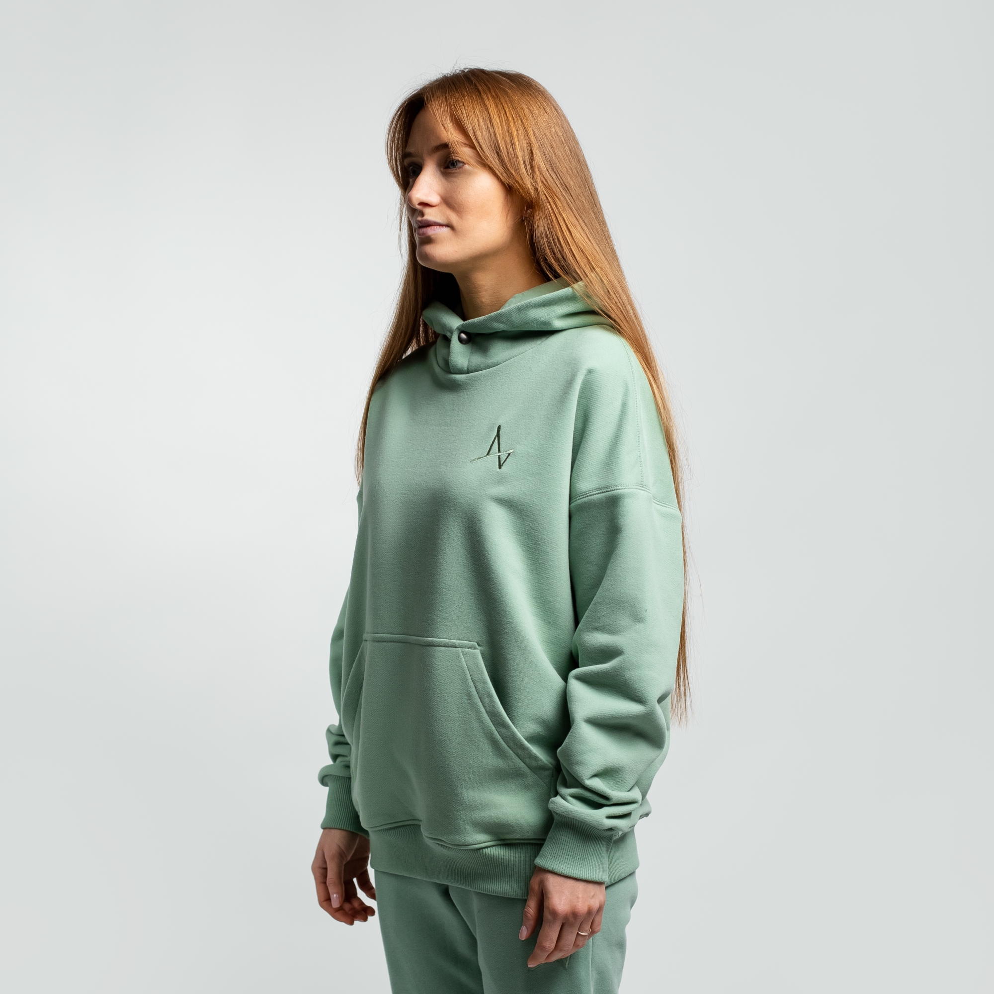 Hoodie Simple Velur