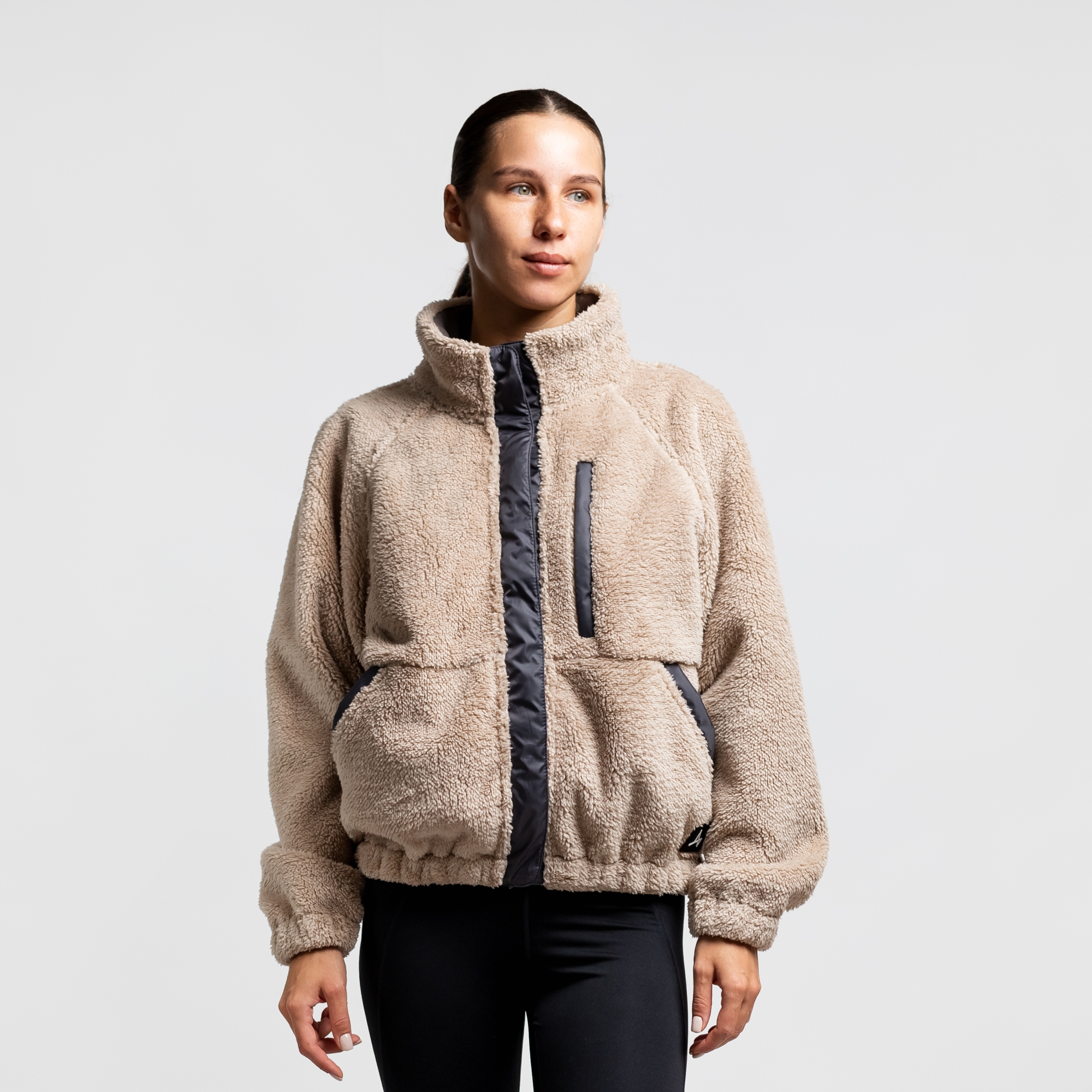 Флисовая куртка на кнопках