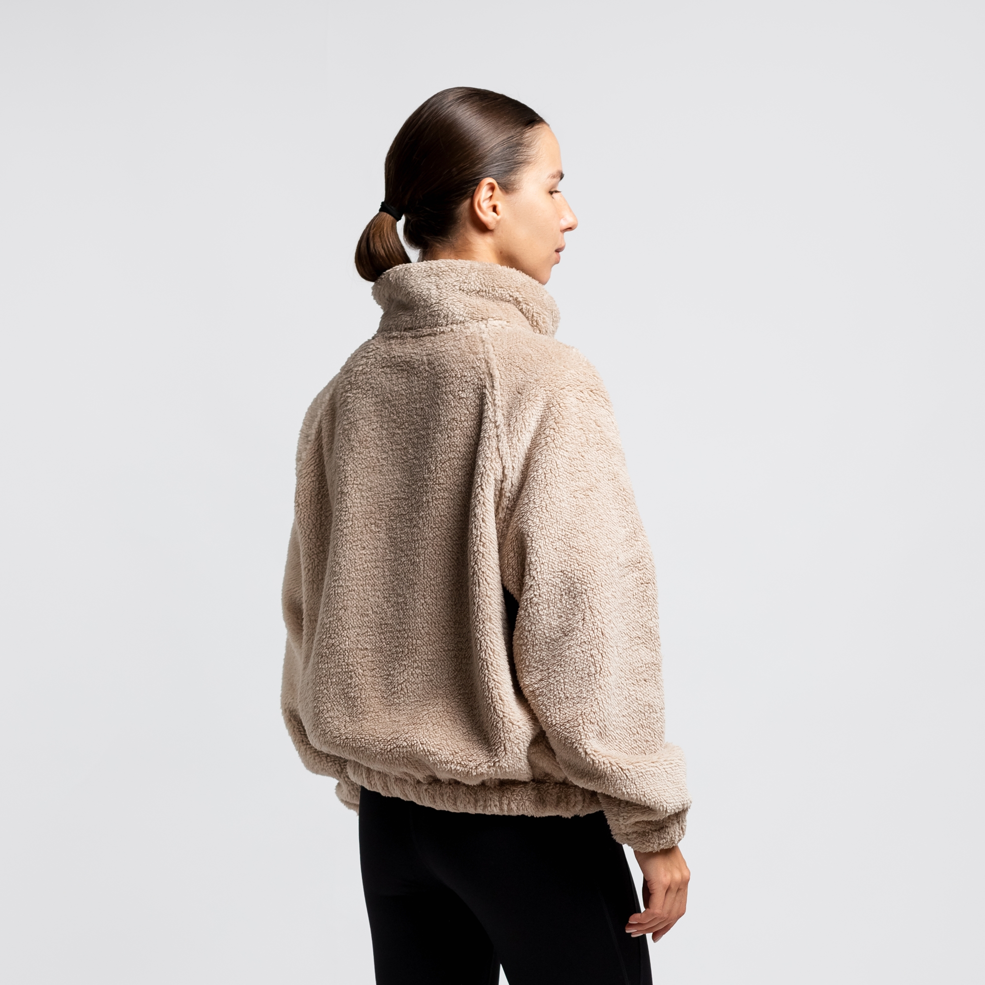 Флисовая куртка на кнопках