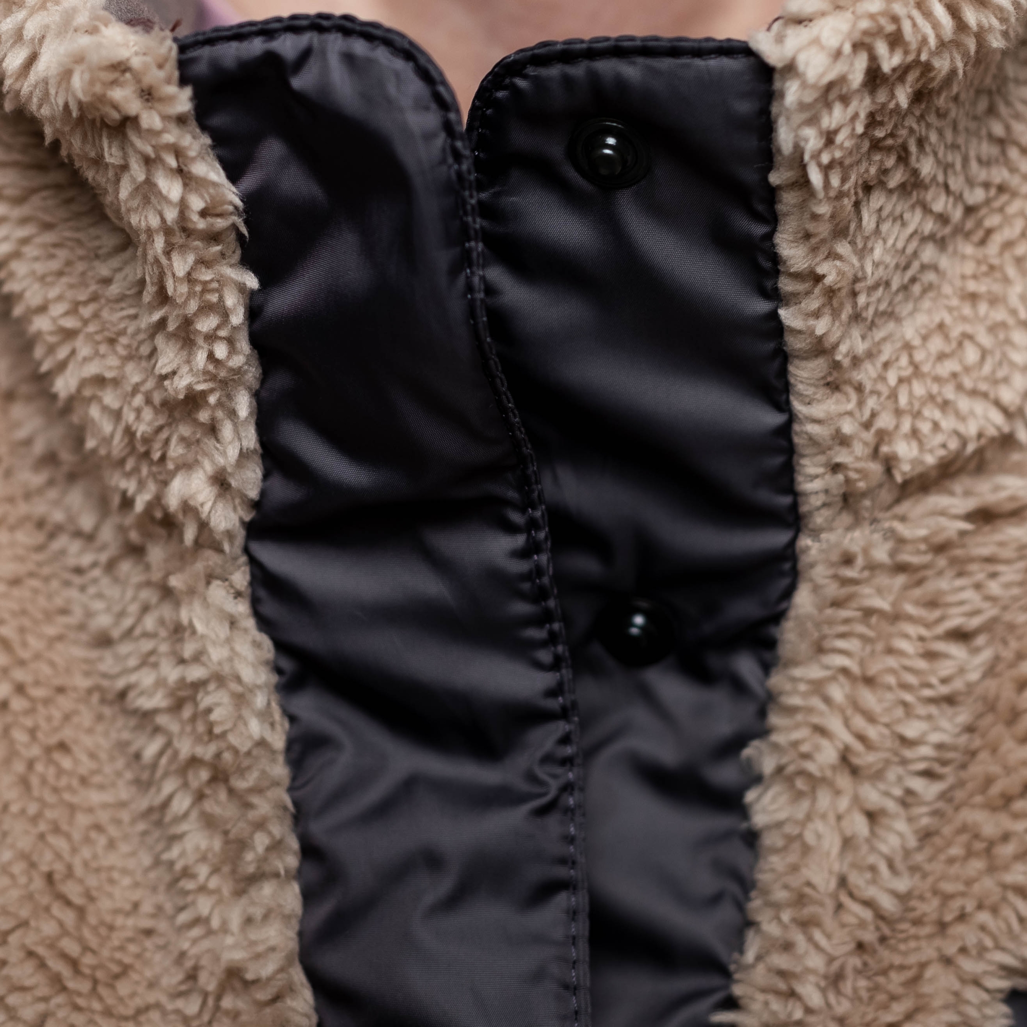 Флисовая куртка на кнопках