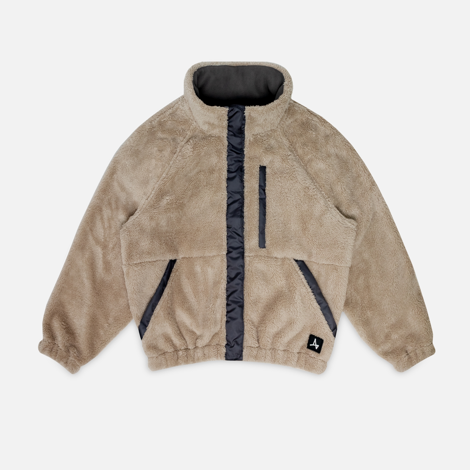 Флисовая куртка на кнопках