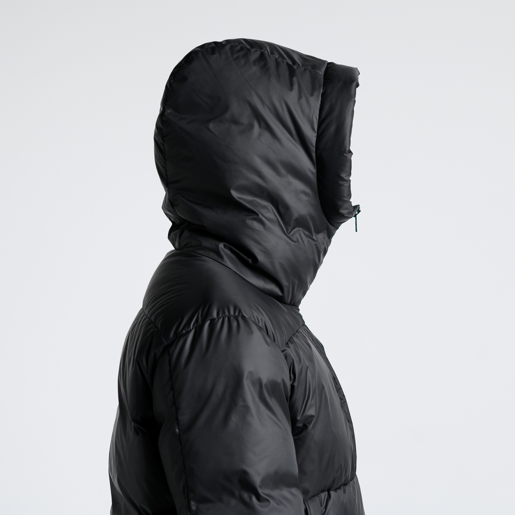 Пуховик удлиненный