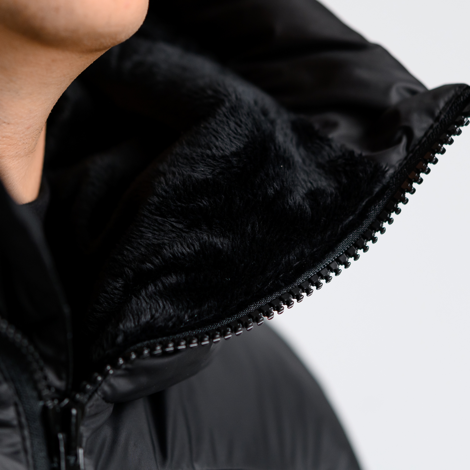 Пуховик удлиненный