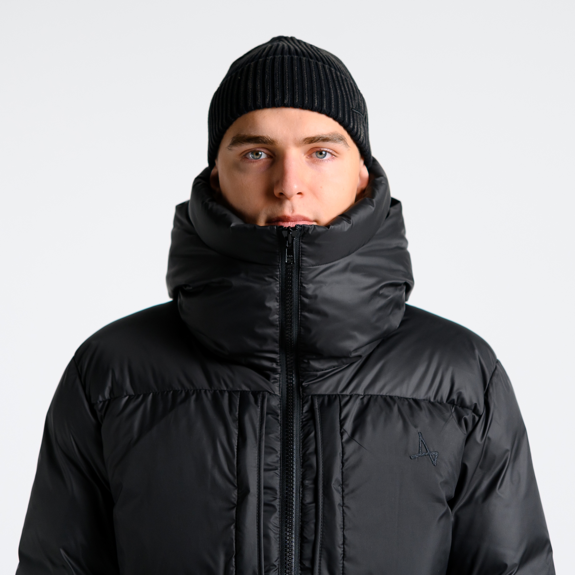 Пуховик удлиненный