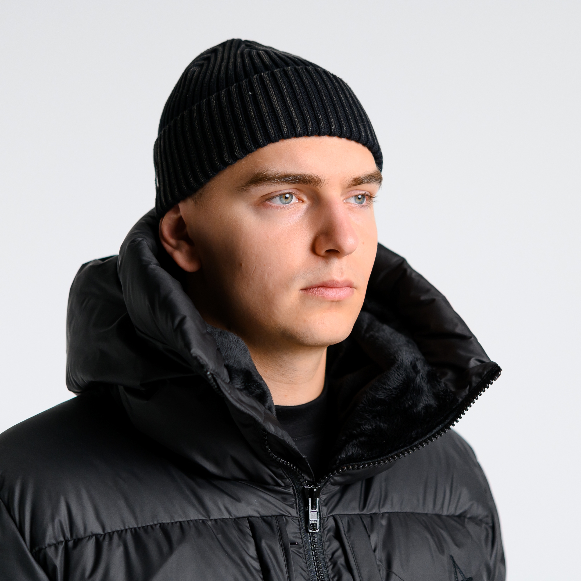 Пуховик удлиненный