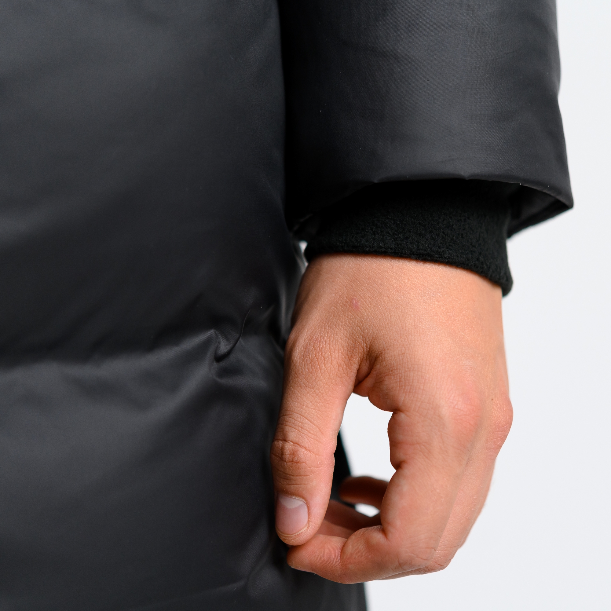 Пуховик удлиненный