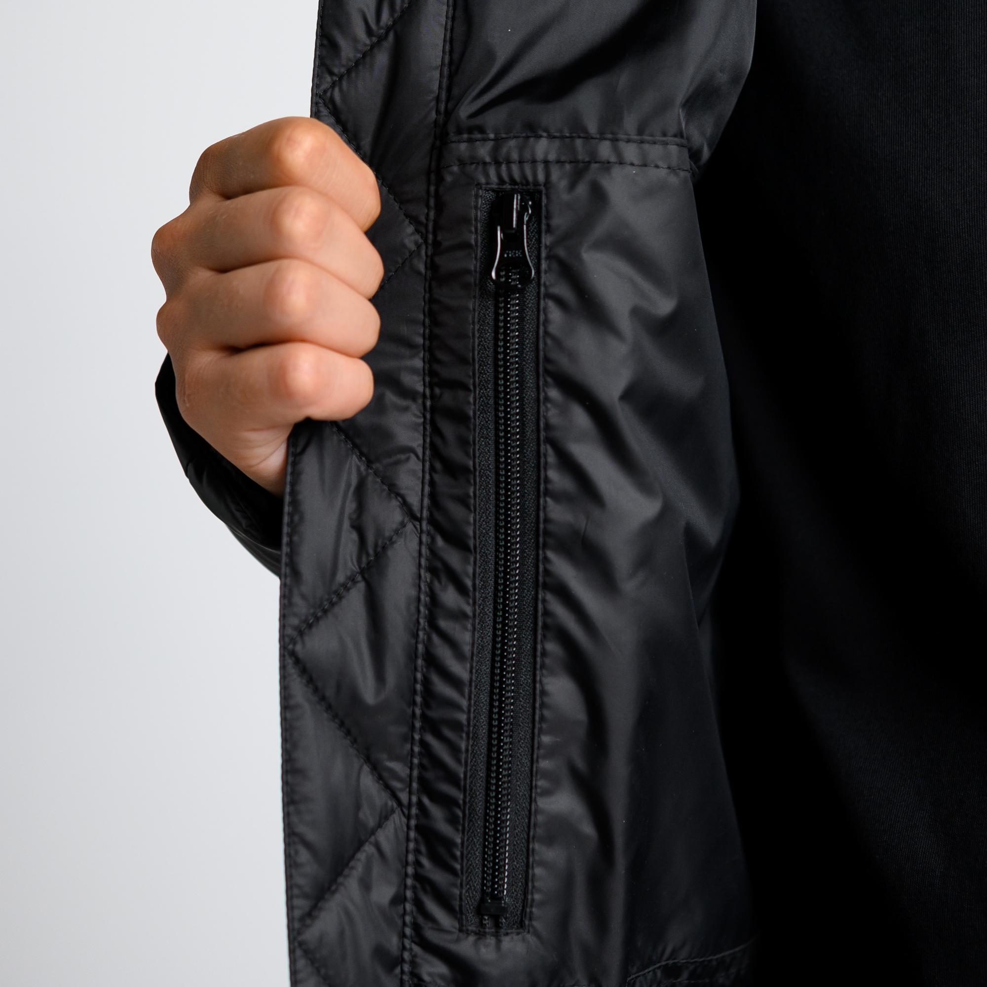 Пуховик удлиненный