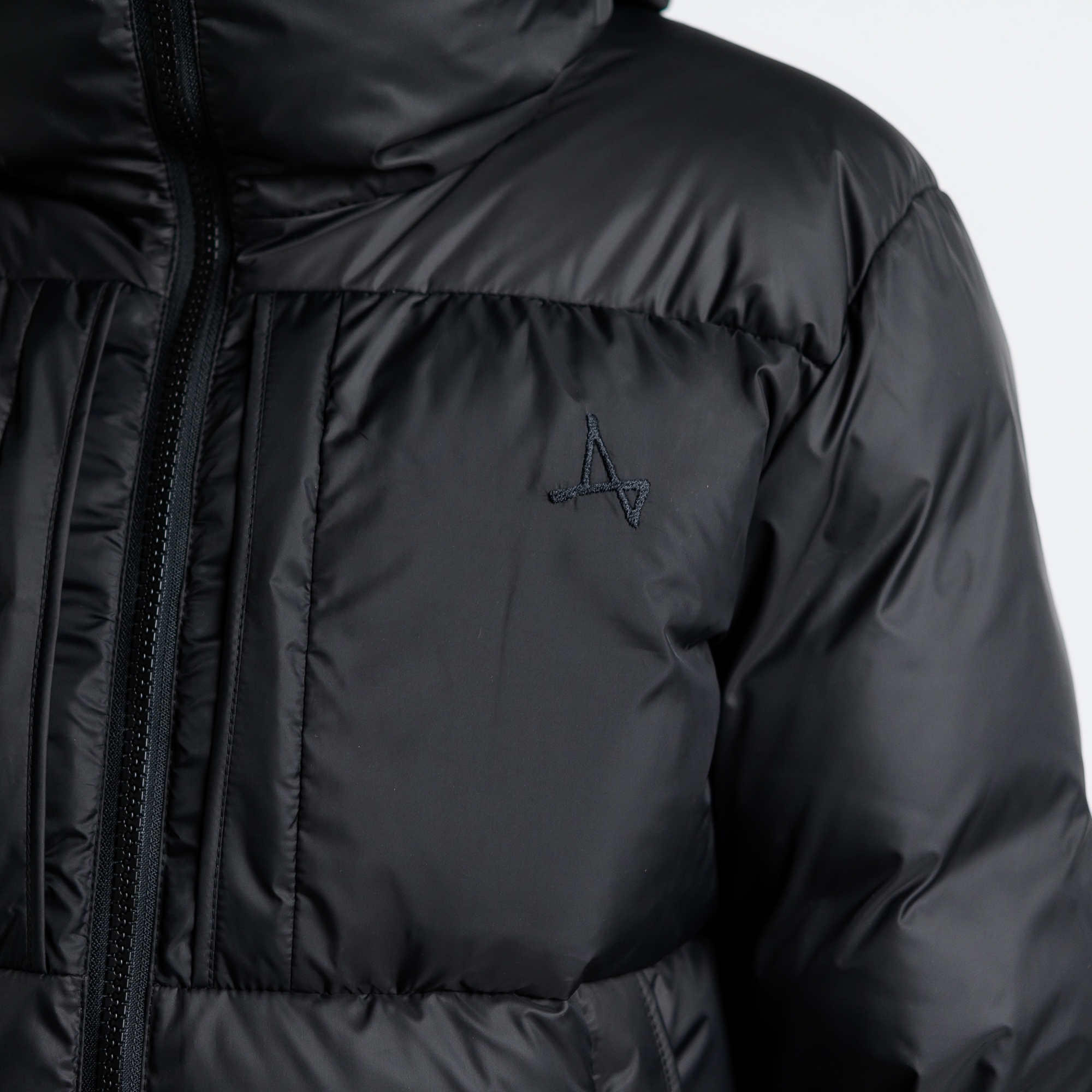 Пуховик удлиненный