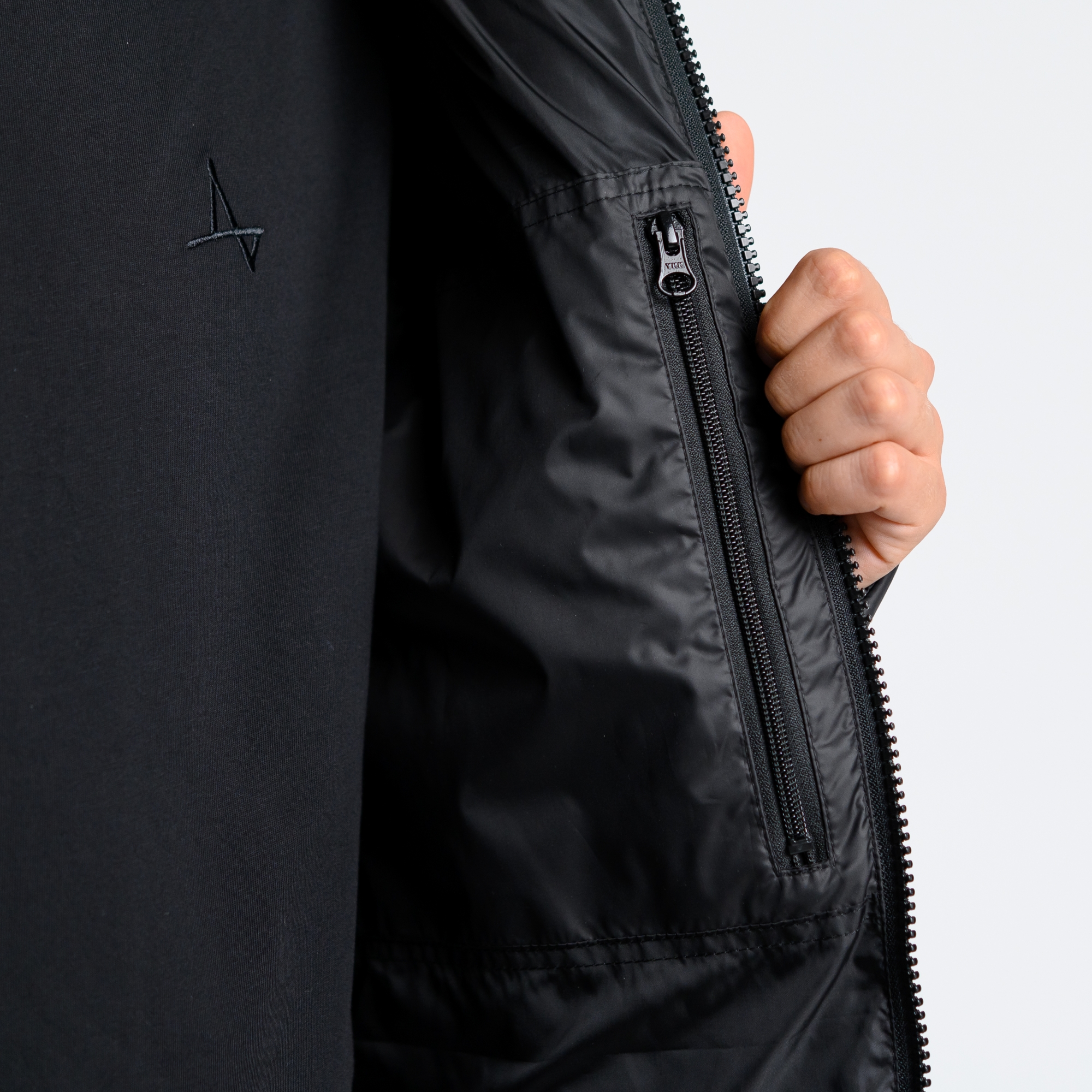 Пуховик удлиненный