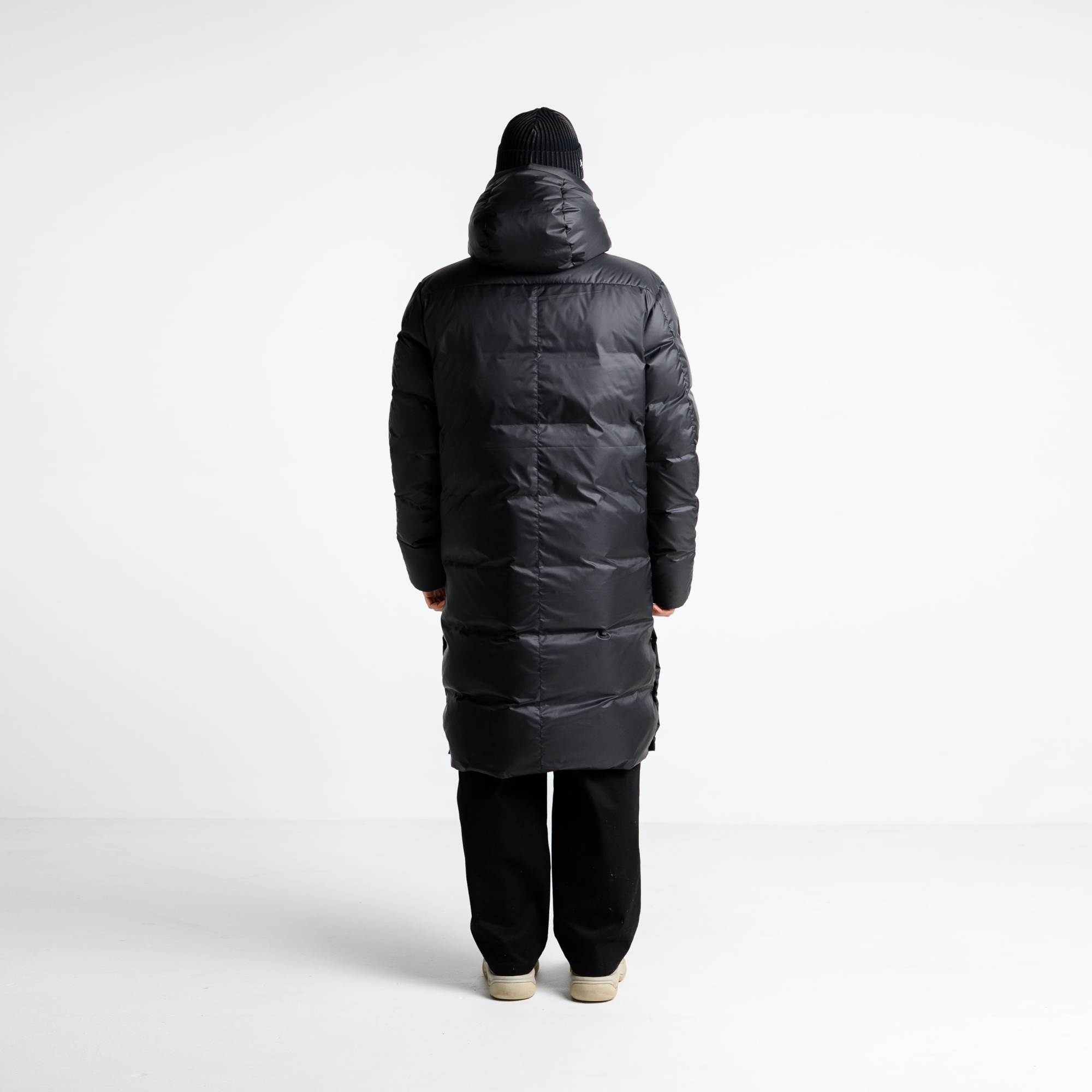 Пуховик удлиненный