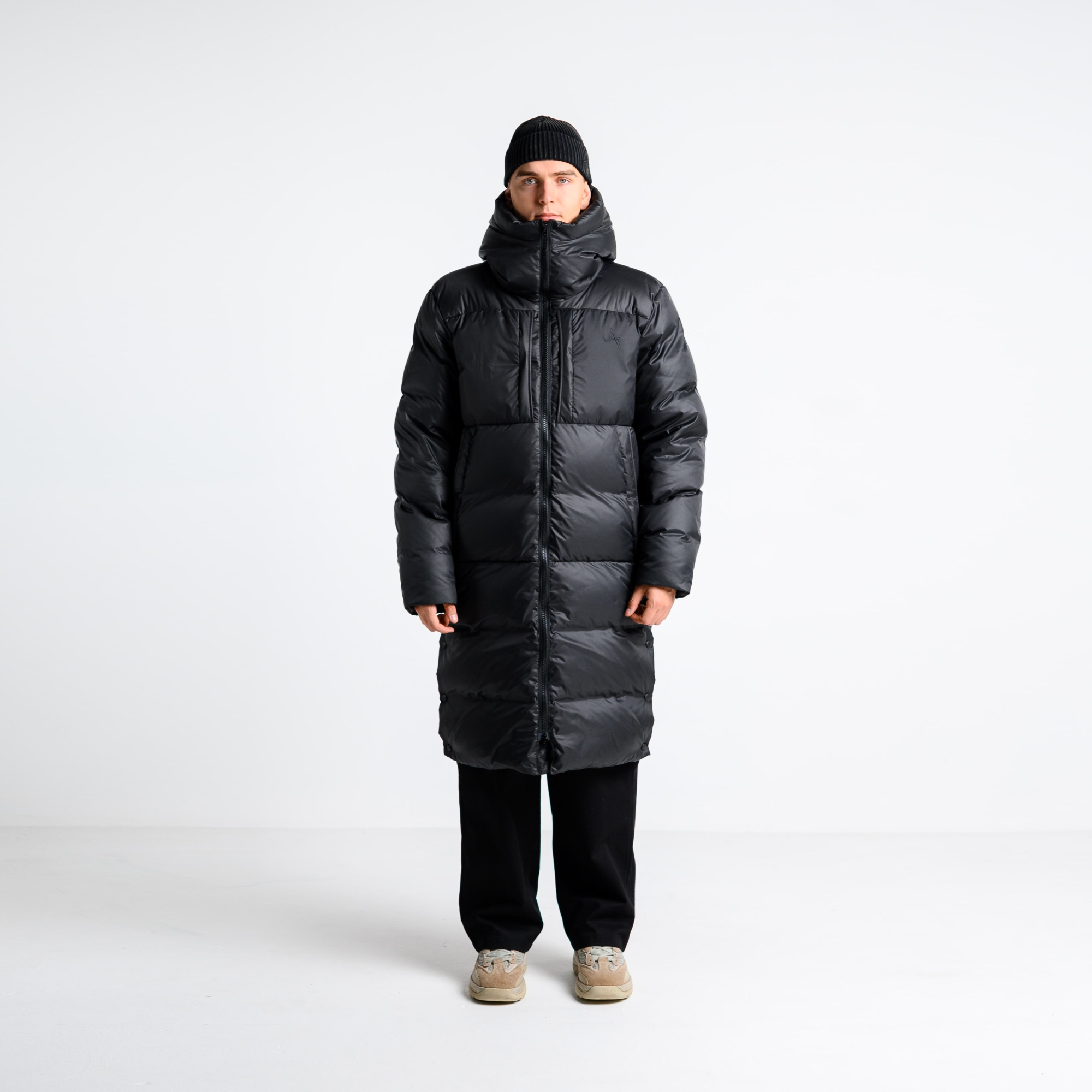 Пуховик удлиненный