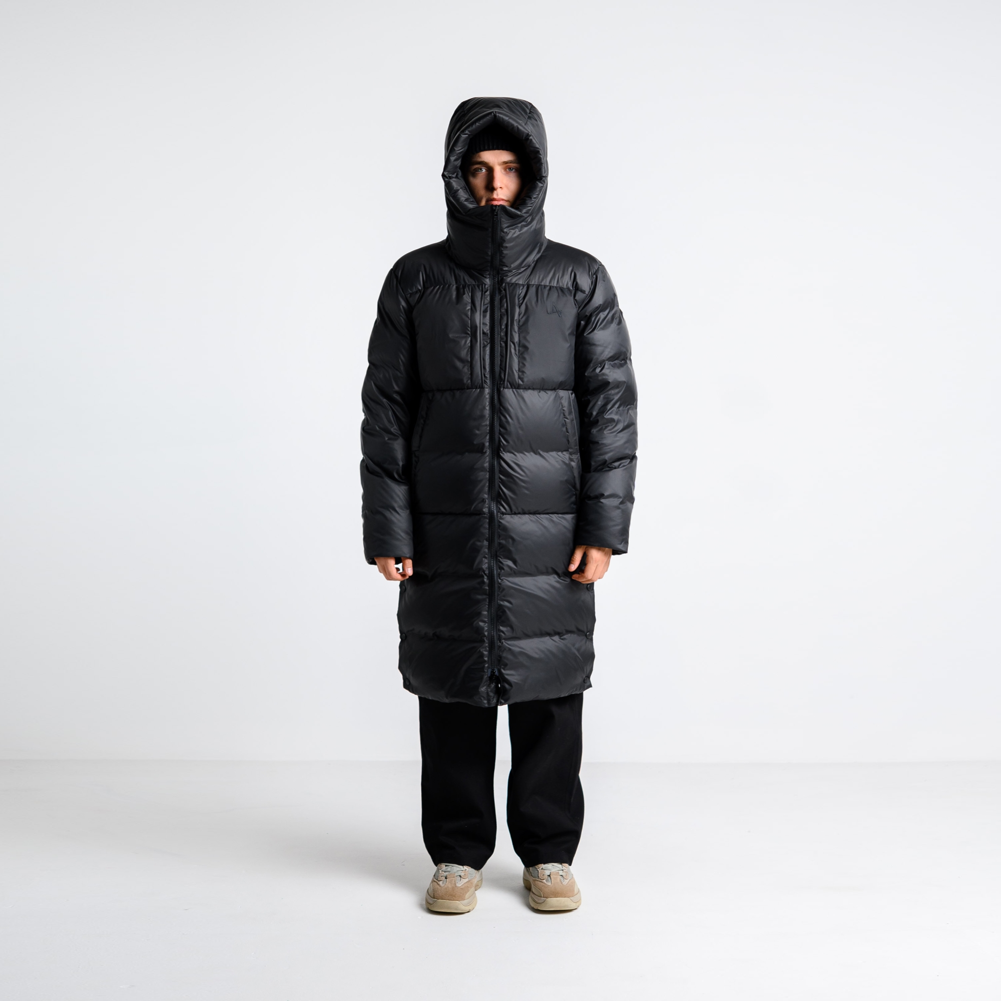 Пуховик удлиненный