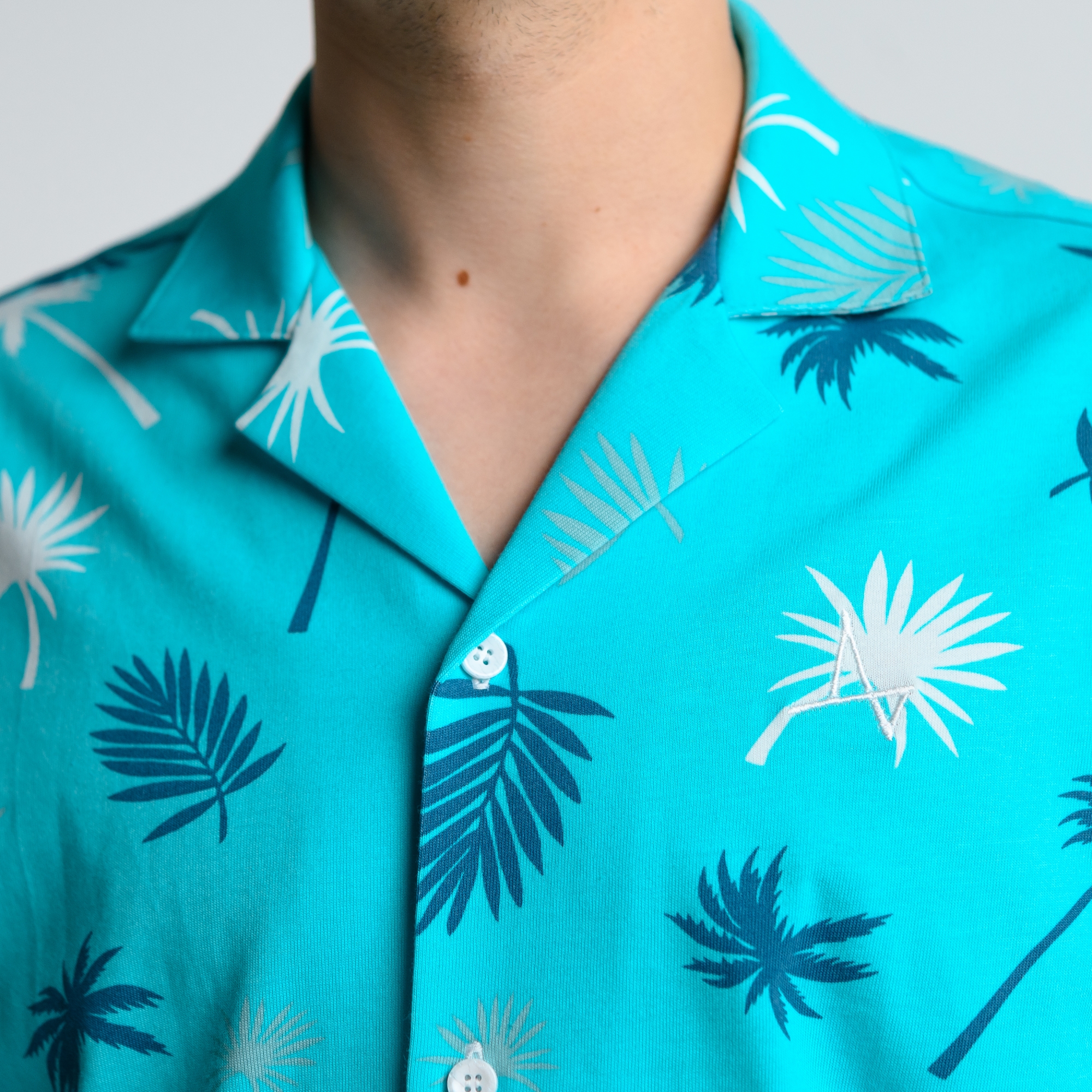 Рубашка с пальмами