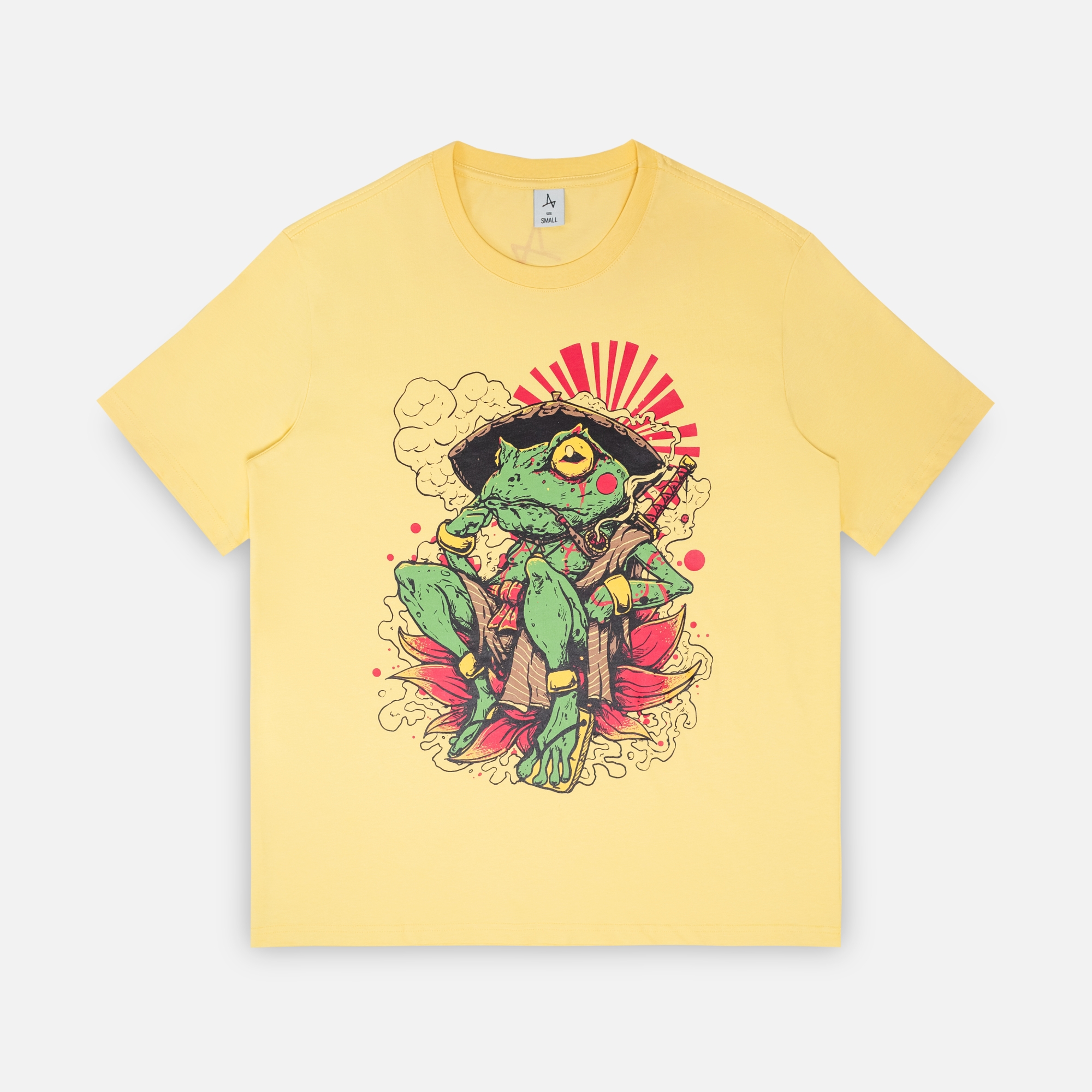 Футболка Жаба-Самурай (tshirtm401) — Indiwd