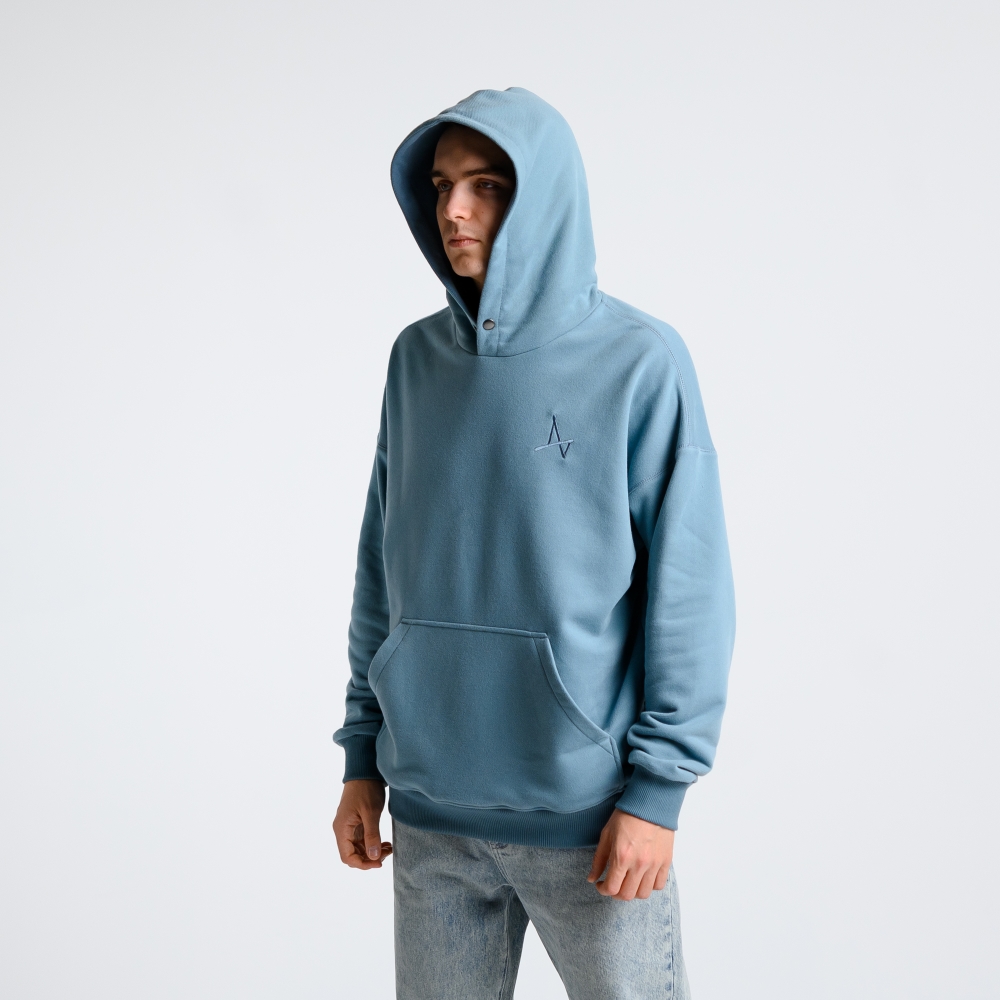 Hoodie Simple Velur