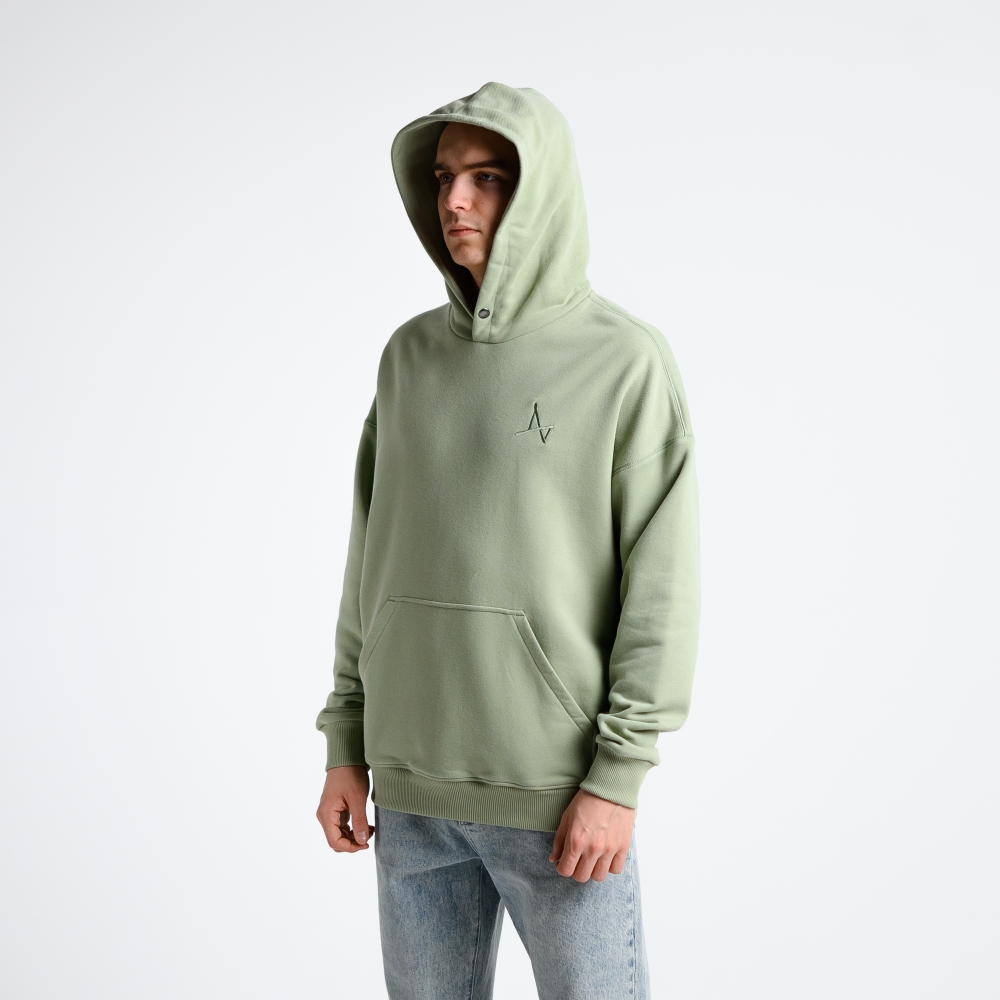 Hoodie Simple Velur