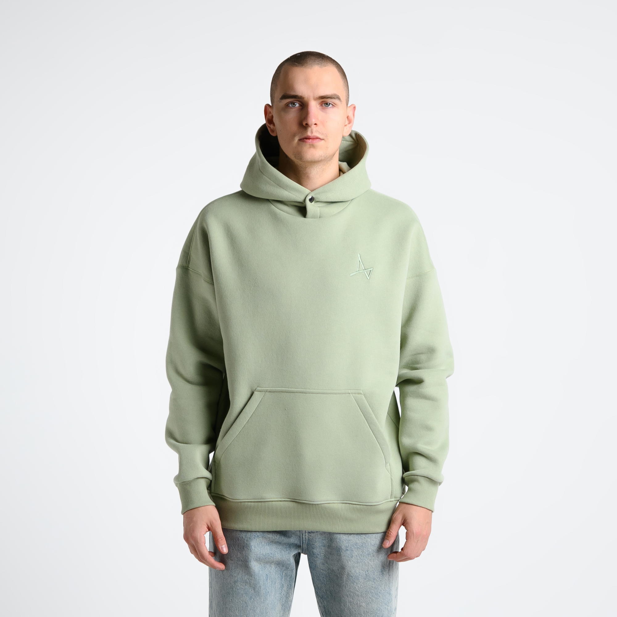 Утеплённое худи Simple Velur