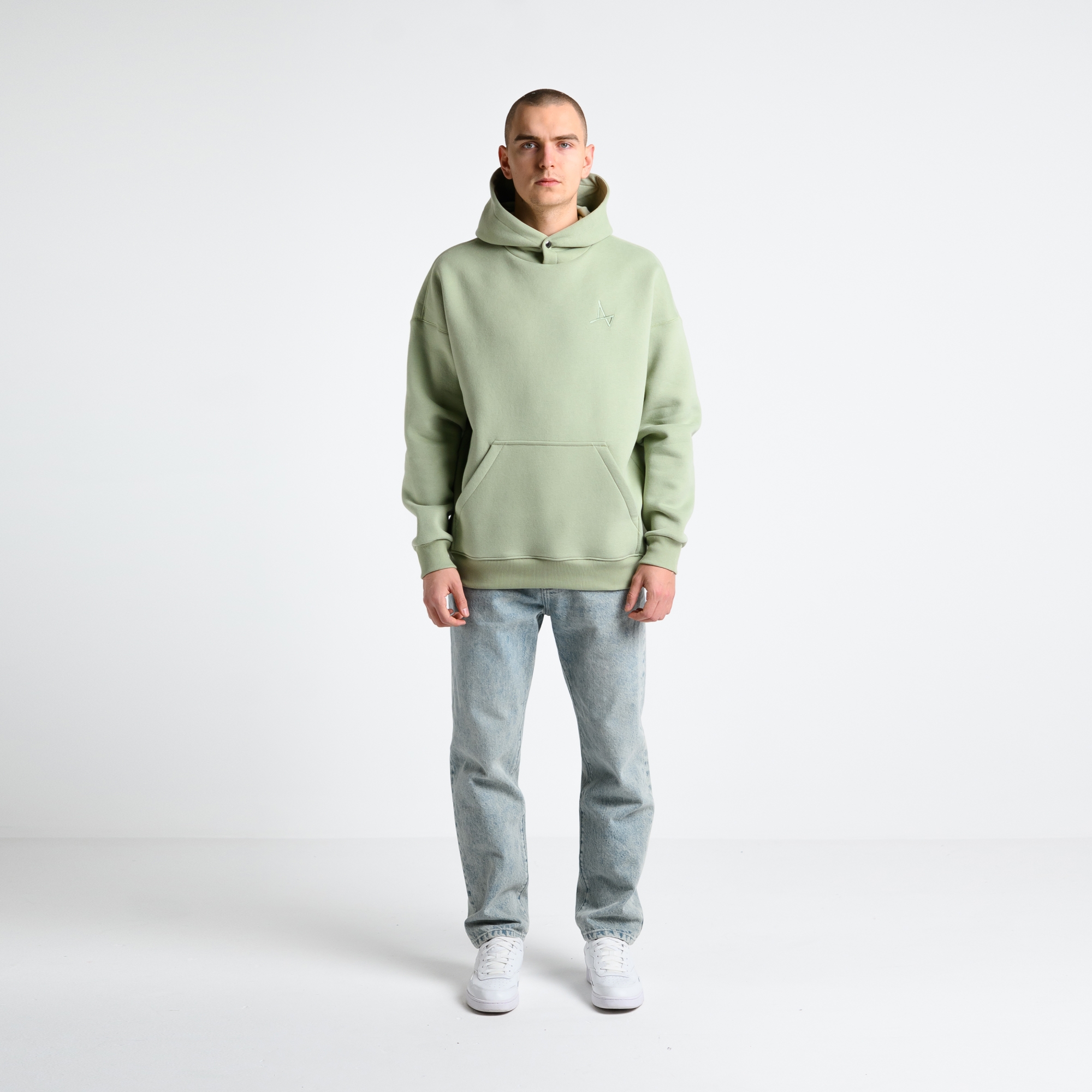 Утеплённое худи Simple Velur